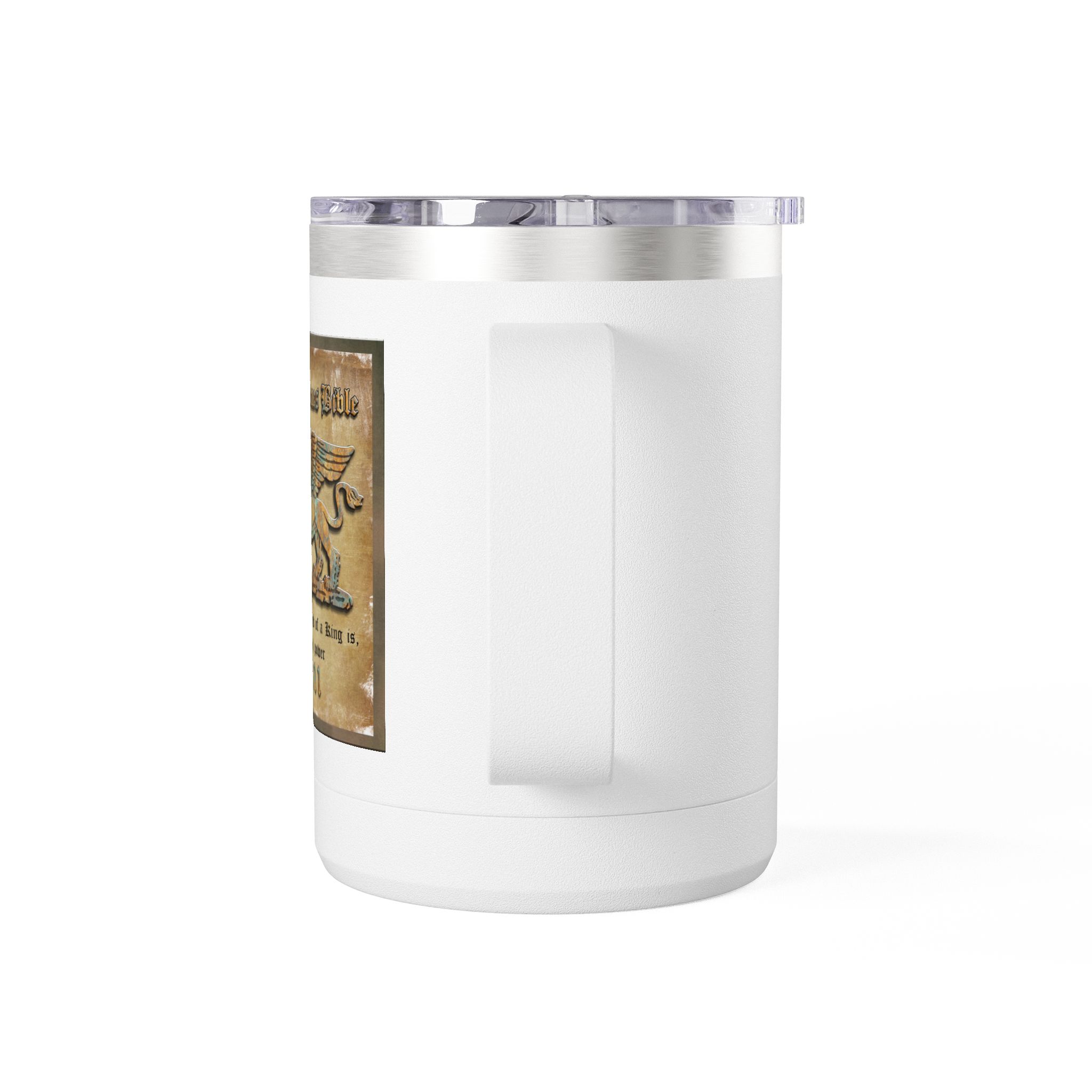 King James Bible Historic Plaque: Faith-Inspired Coffee Mug 15oz 3 King James Bible Historic Plaque: Faith-Inspired Coffee Mug 15oz - Image 3