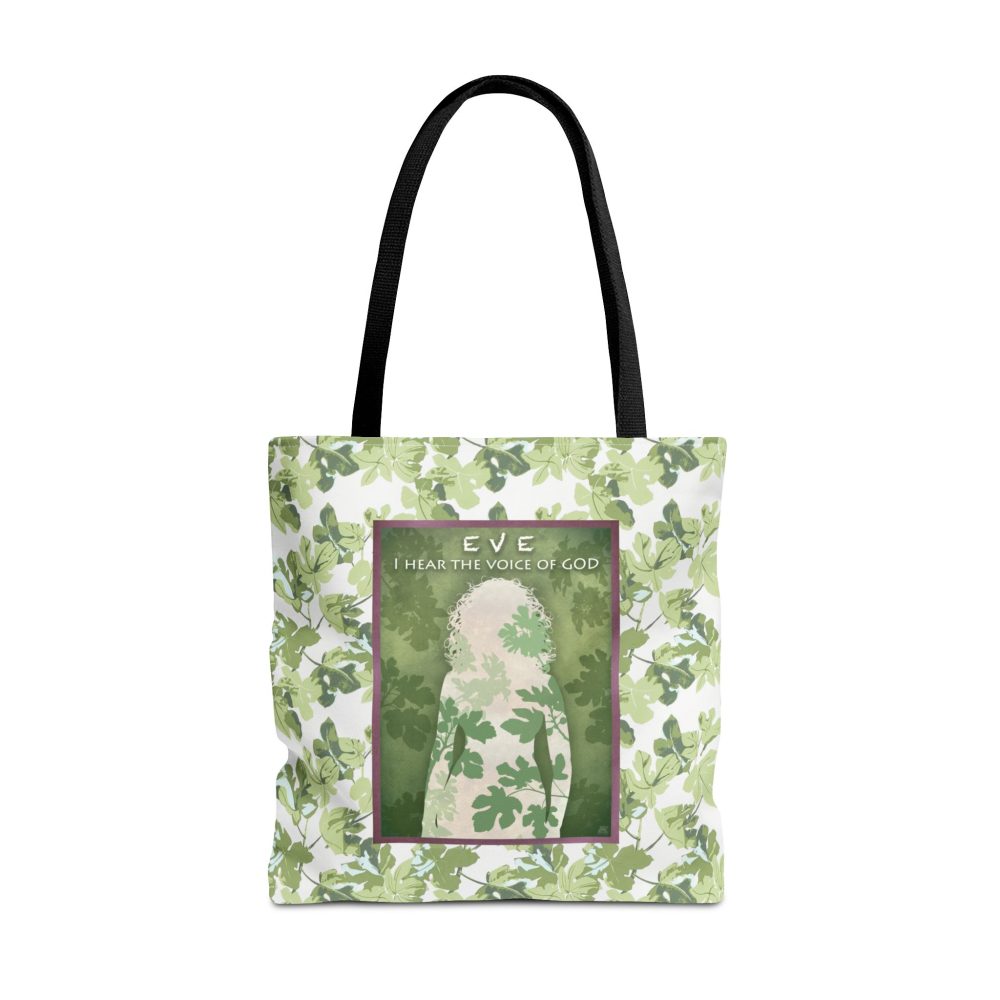 Eve, Garden of Eden Christian Tote Bag - Inspirational Biblical Faith Tote Bag