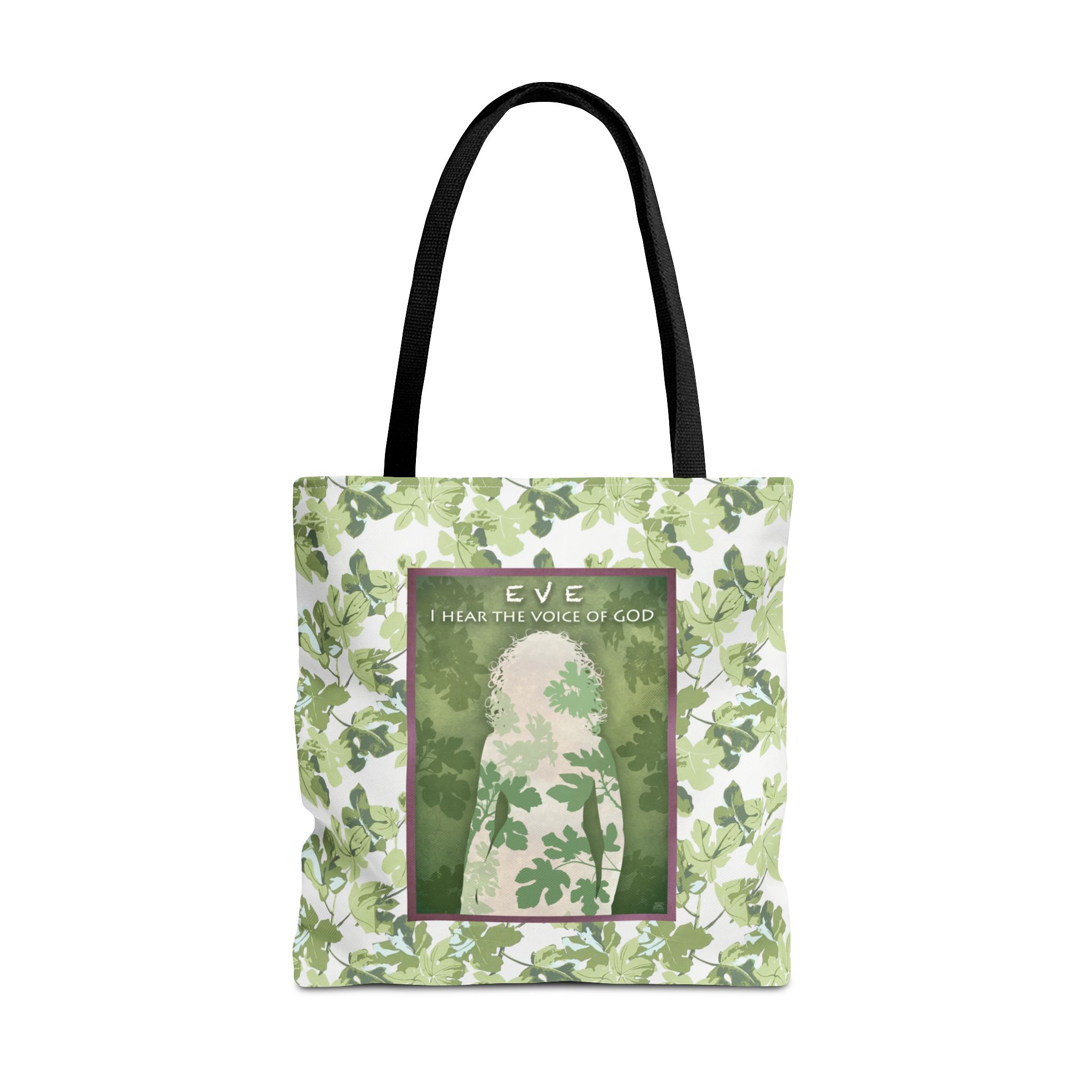 Eve, Garden of Eden Christian Tote Bag - Inspirational Biblical Faith Tote Bag 1 Eve, Garden of Eden Christian Tote Bag - Inspirational Biblical Faith Tote Bag