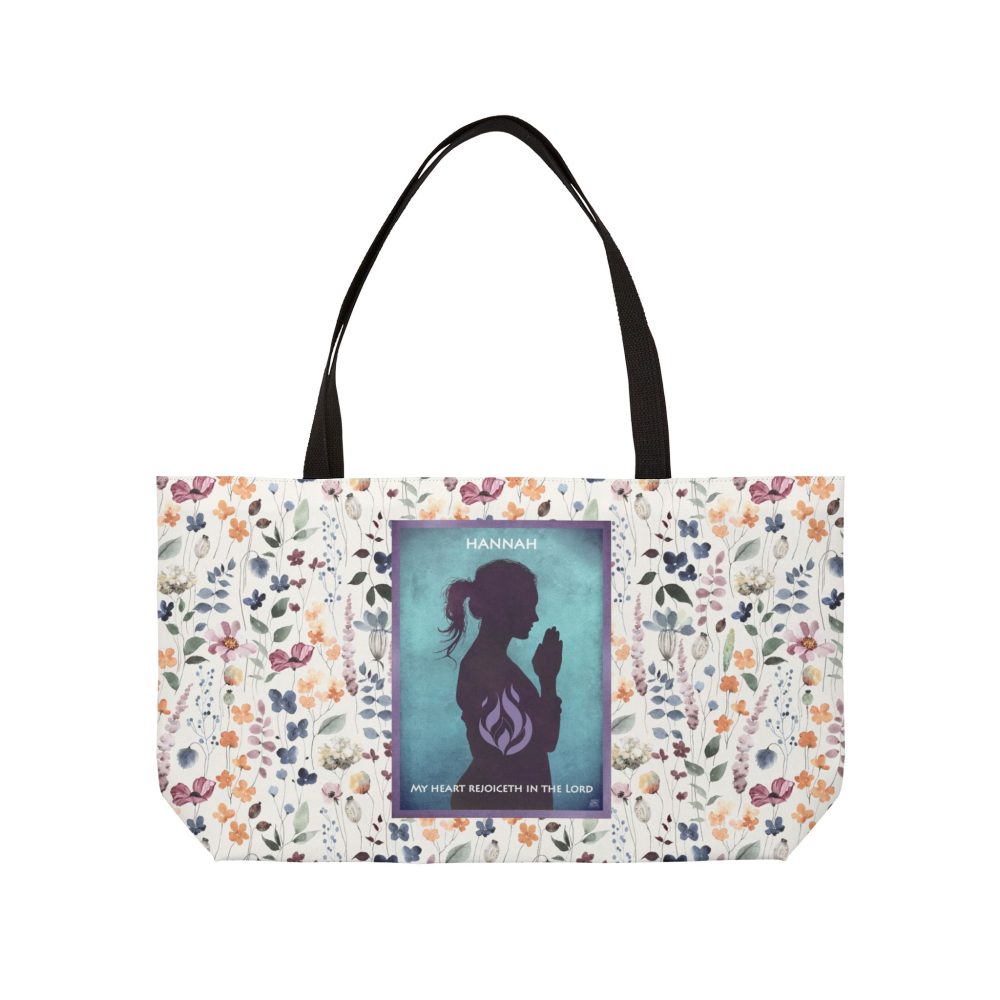 Hannah, The Power of Prayer - Vacation Weekender Tote Bag