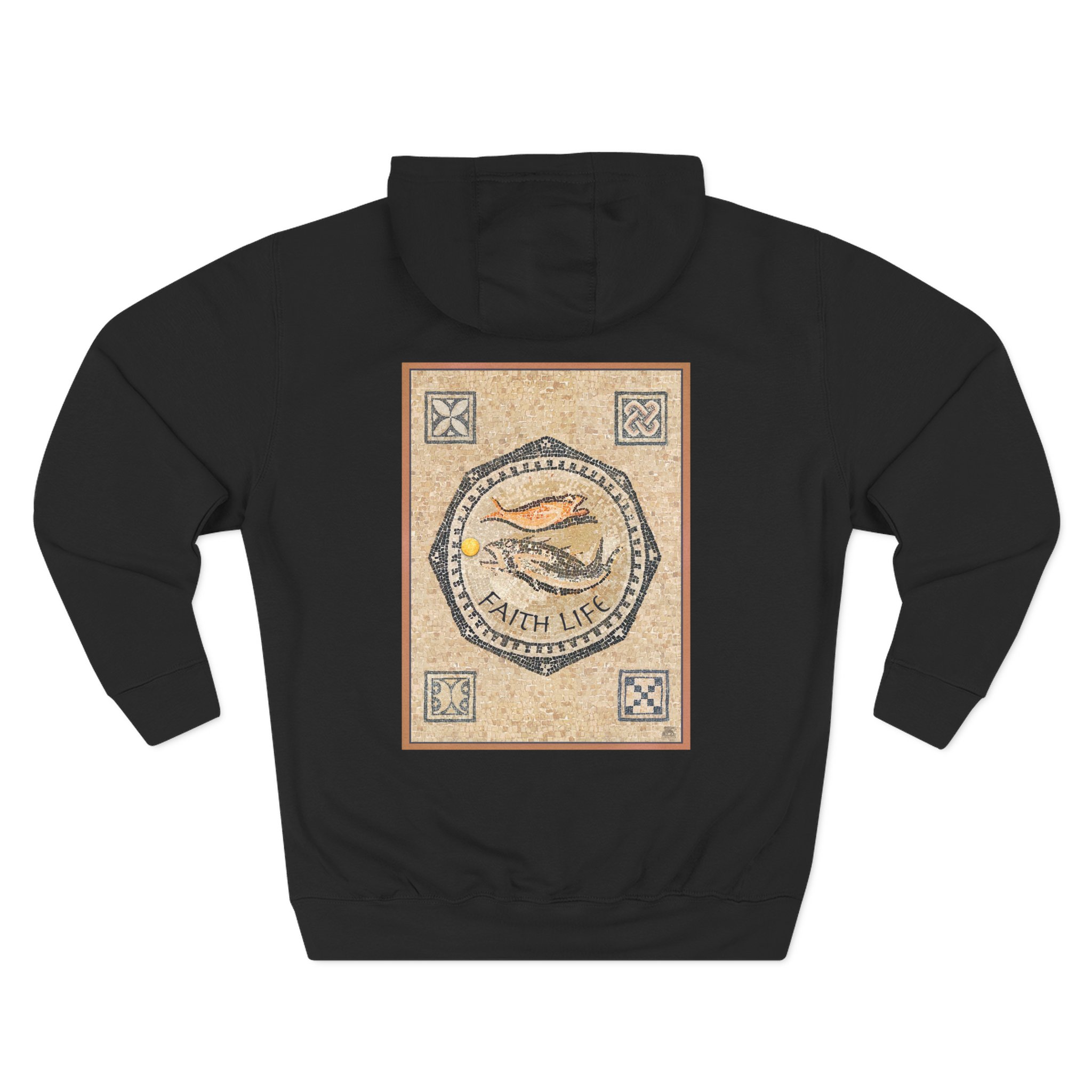 Christian Fish Faith Life Hoodie - Faith Based Hoodie Halo House Christian Fish Faith Life Hoodie - Faith Based Hoodie - Image 7