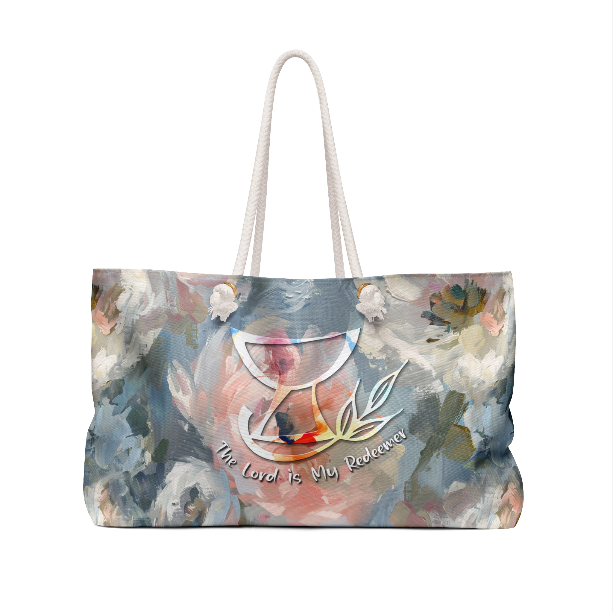 The Lord is My Redeemer - Boston Weekender Tote Bag 2 The Lord is My Redeemer - Boston Weekender Tote Bag - Image 2