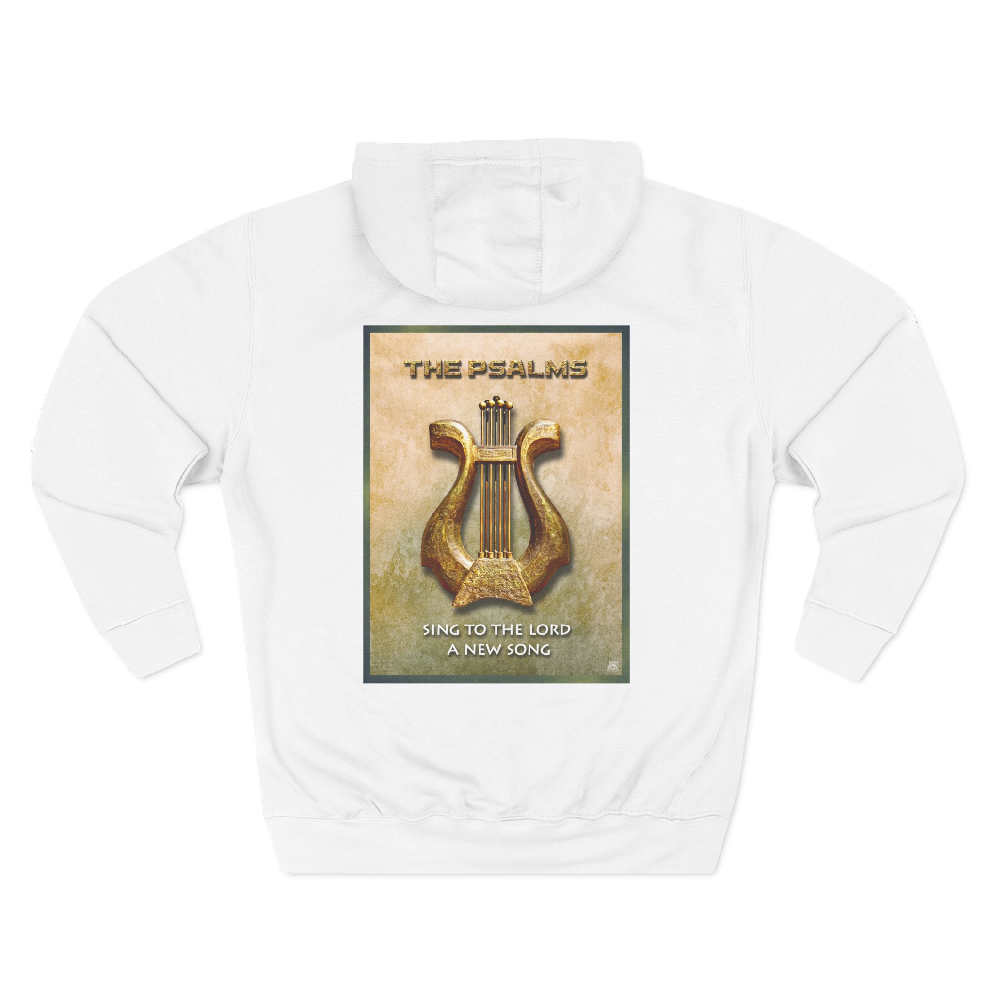 Christian The Psalms Hoodie - Faith Based Hoodie Halo House Halo House Christian The Psalms Hoodie featuring inspirational faith based Bible scripture design