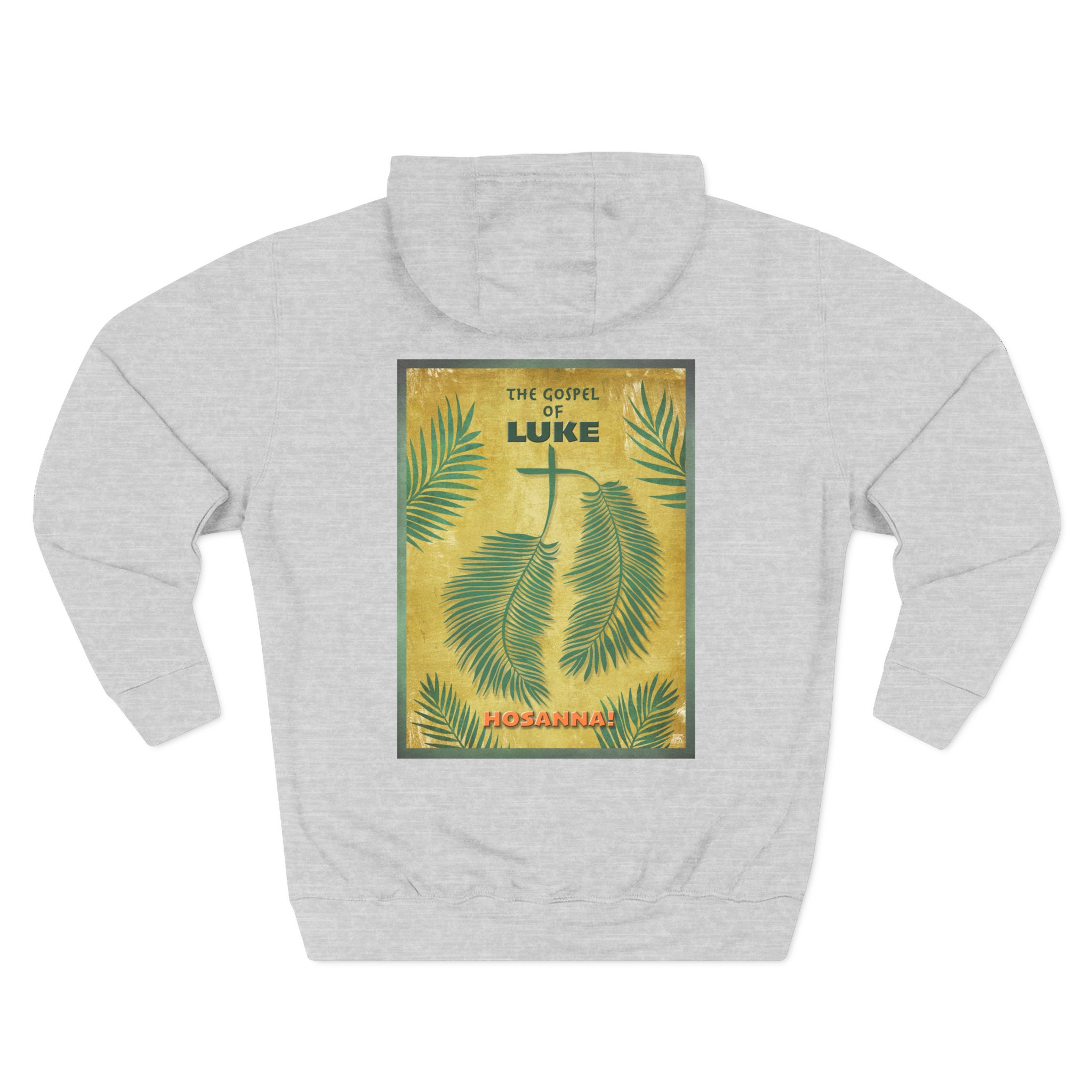 Christian Gospel of Luke Hoodie - Faith Based Hoodie Halo House Christian Gospel of Luke Hoodie - Faith Based Hoodie - Image 3