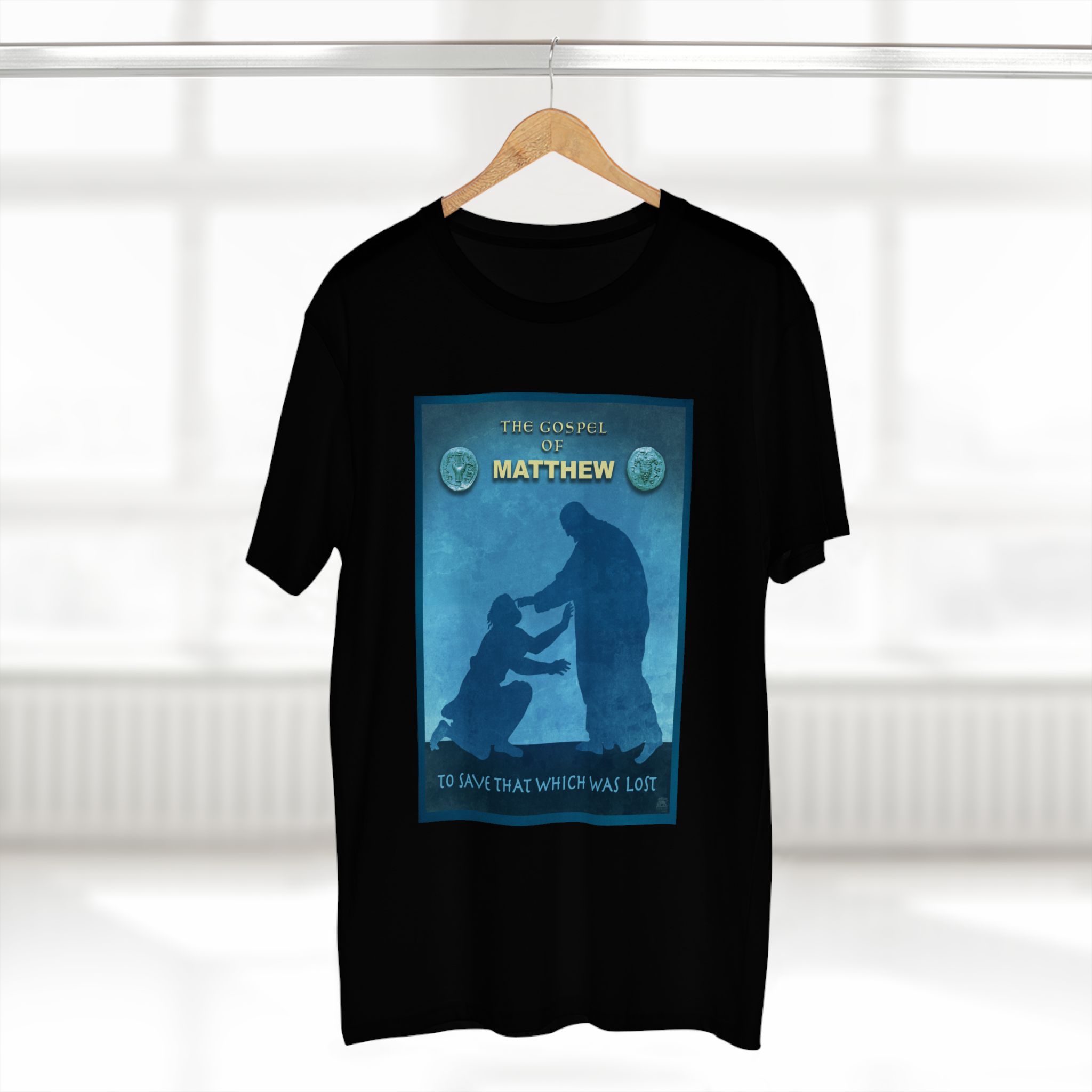 The Gospel of Matthew Christian T-Shirt Halo House The Gospel of Matthew Christian T-Shirt - Image 4