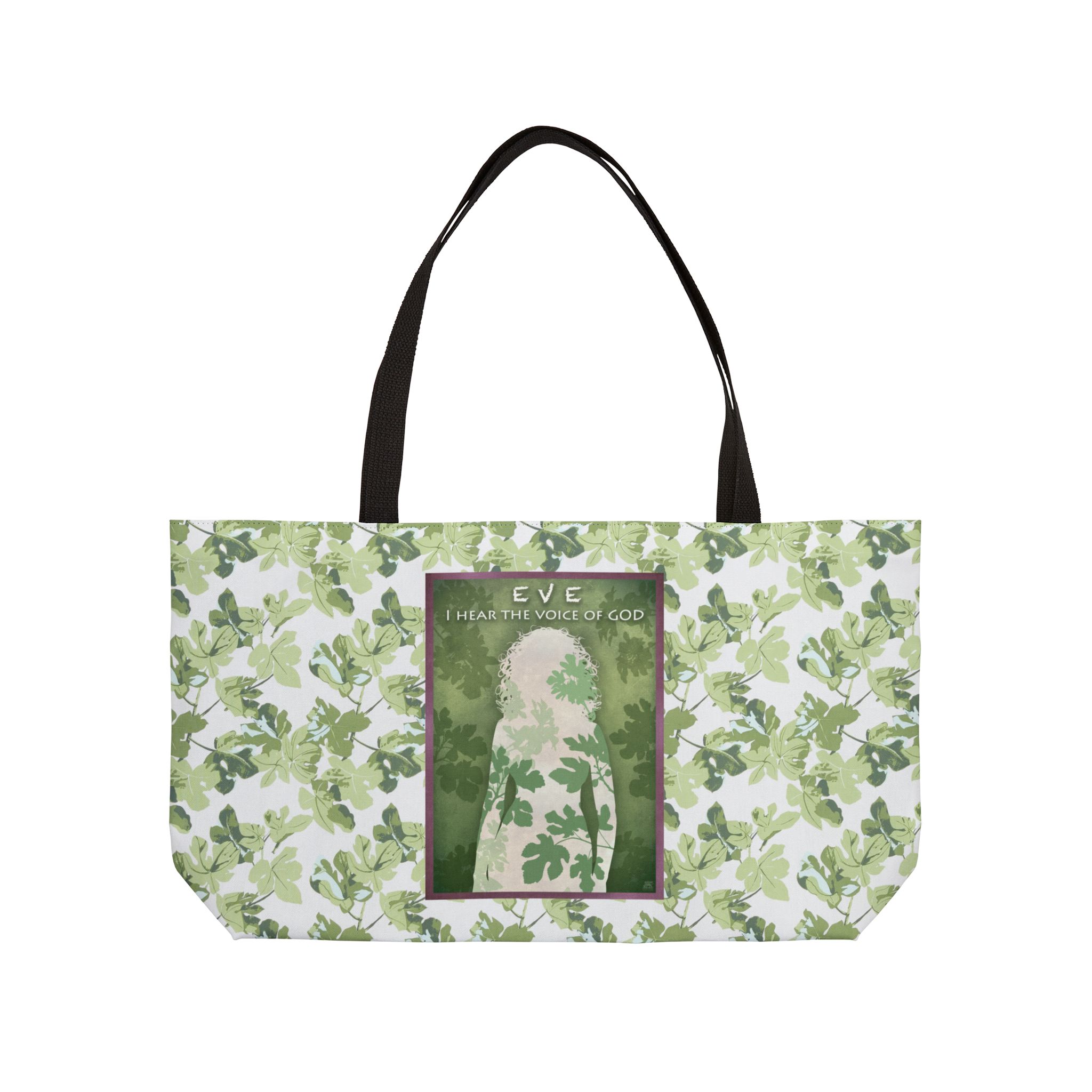 Eve, Garden of Eden - Vacation Weekender Tote Bag 2 Eve, Garden of Eden - Vacation Weekender Tote Bag - Image 2