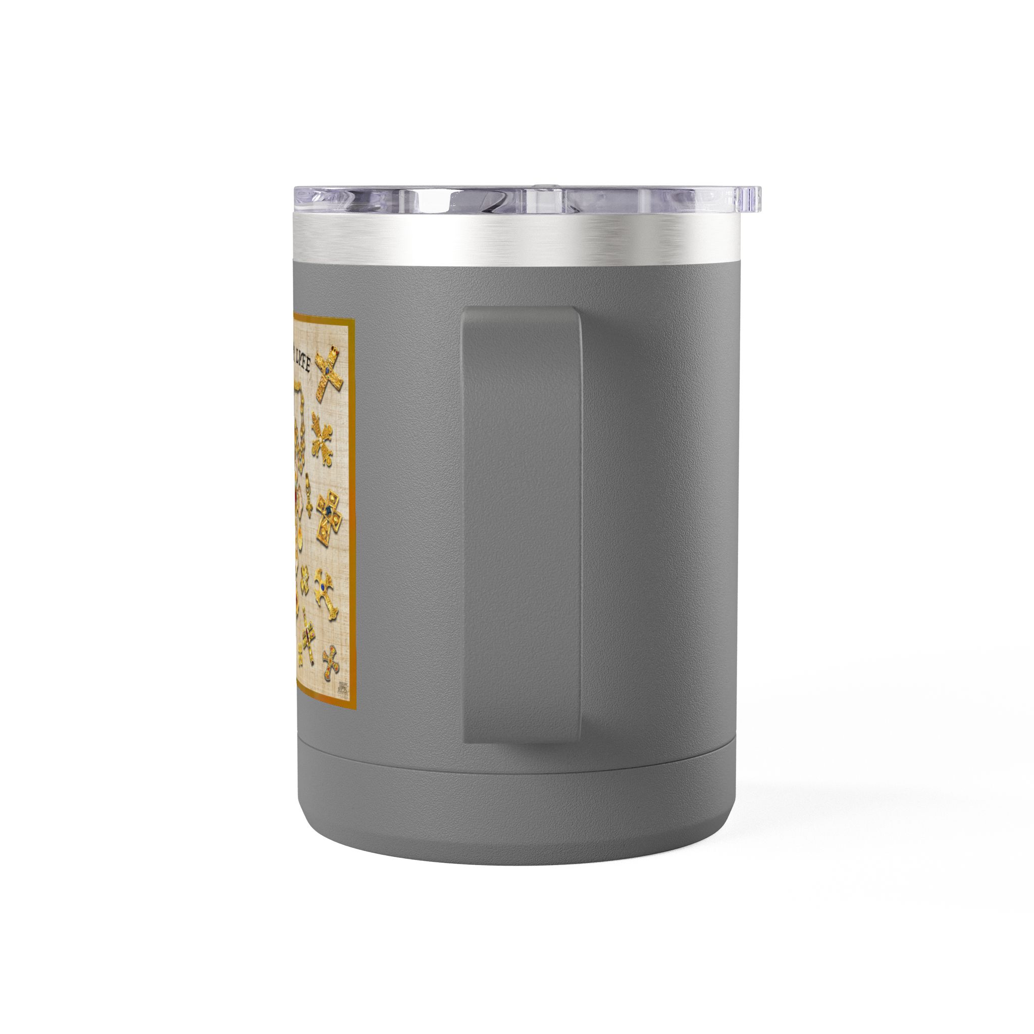 Golden Crosses Christian Travel Mug - Christian Coffee Mug 15oz 47 Golden Crosses Christian Travel Mug - Christian Coffee Mug 15oz - Image 47