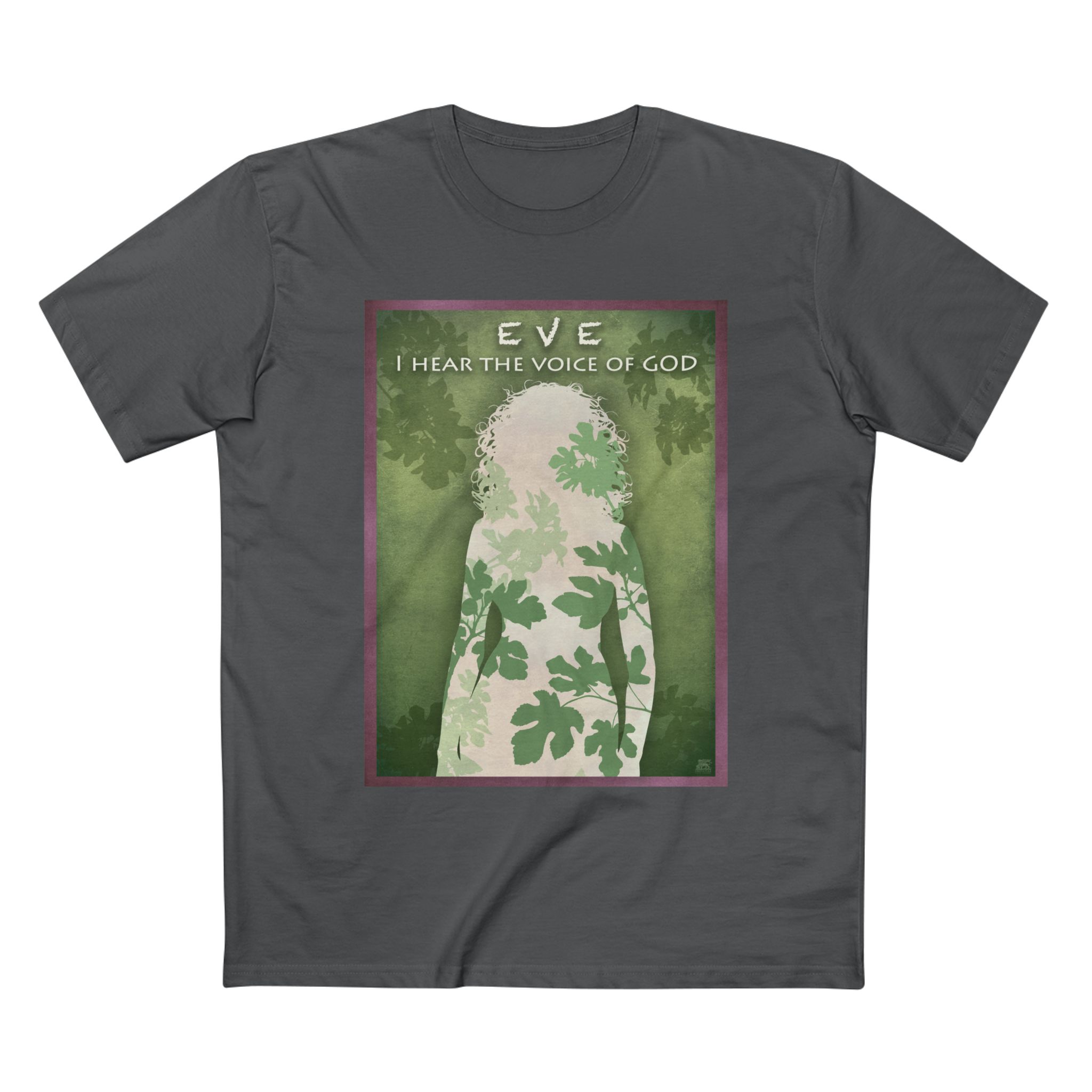 Eve, Women’s Christian T-Shirt - “I Hear the Voice of God” Faith T-Shirt Halo House Eve, Women’s Christian T-Shirt - “I Hear the Voice of God” Faith T-Shirt - Image 10