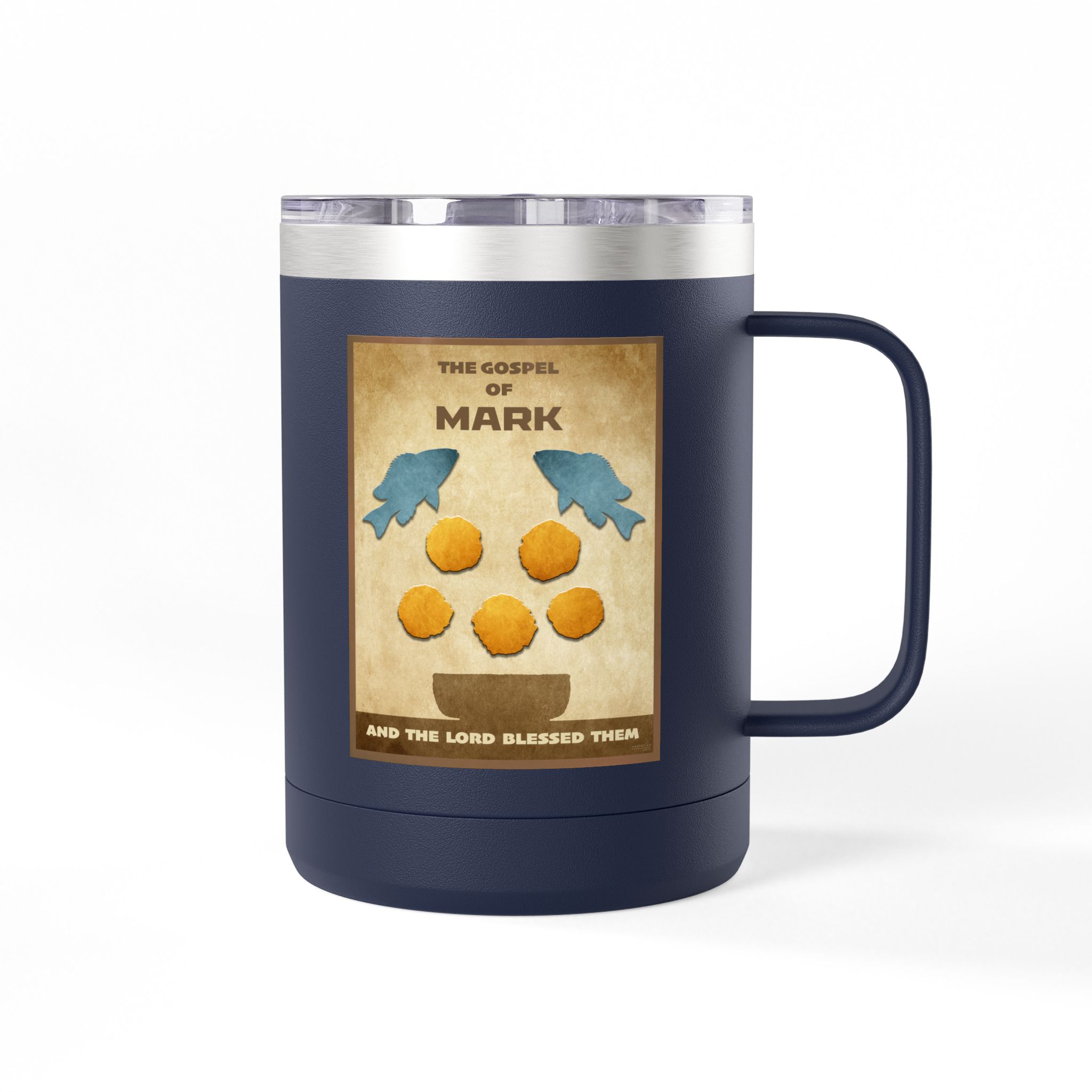 Gospel of Mark Christian Travel Mug - Bible Coffee Mug 15oz 26 Gospel of Mark Christian Travel Mug - Bible Coffee Mug 15oz - Image 26