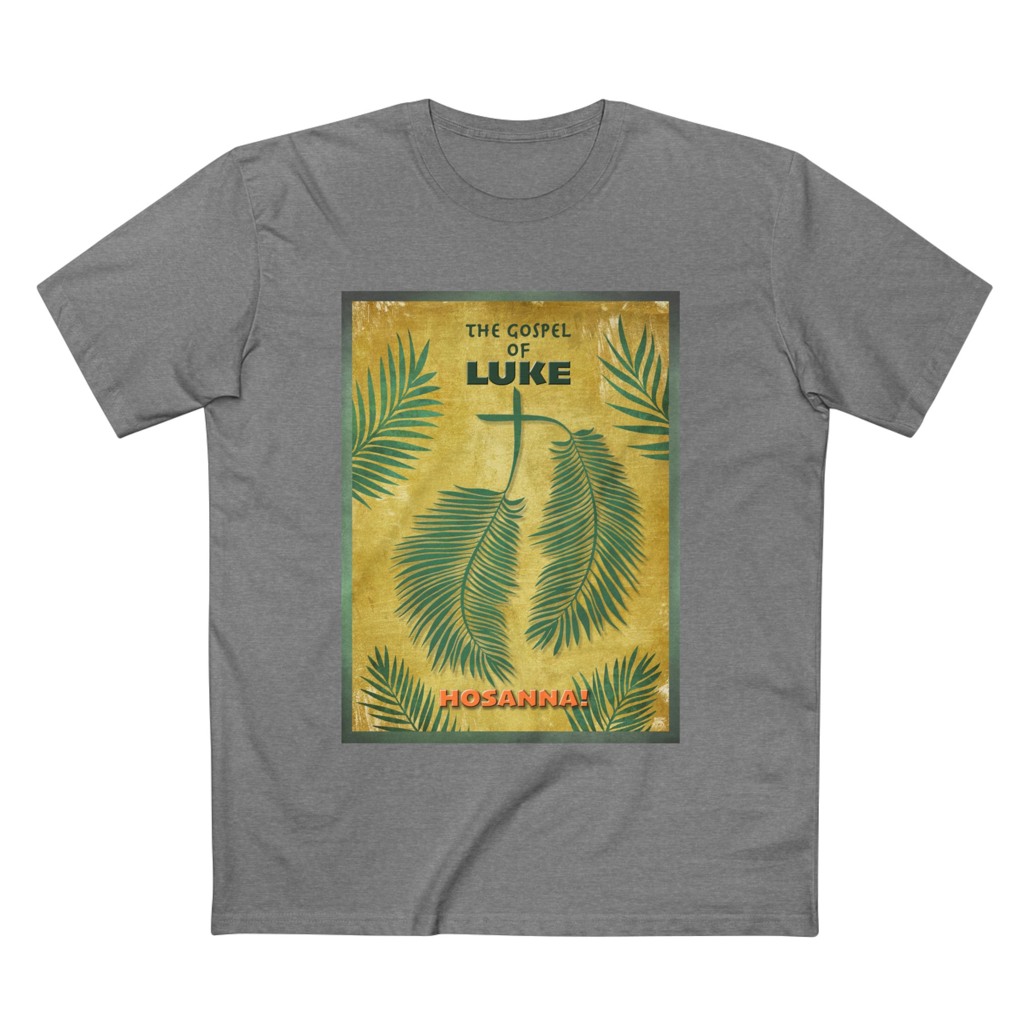 Christian Gospel of Luke T-Shirt Halo House Christian Gospel of Luke T-Shirt - Image 7