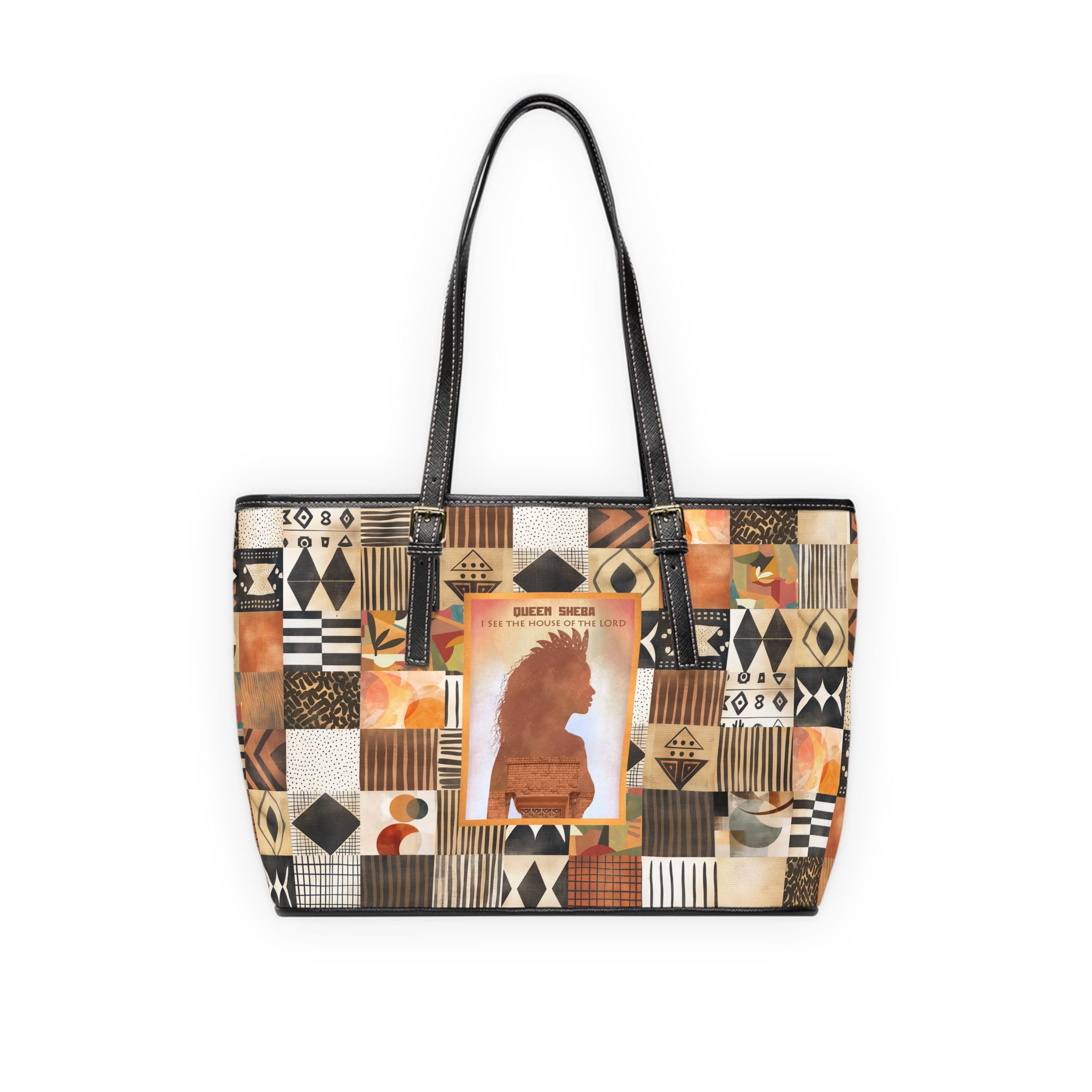Queen Sheba, I See the House of the Lord, Shoulder Bag 2 Queen Sheba, I See the House of the Lord, Shoulder Bag - Image 2