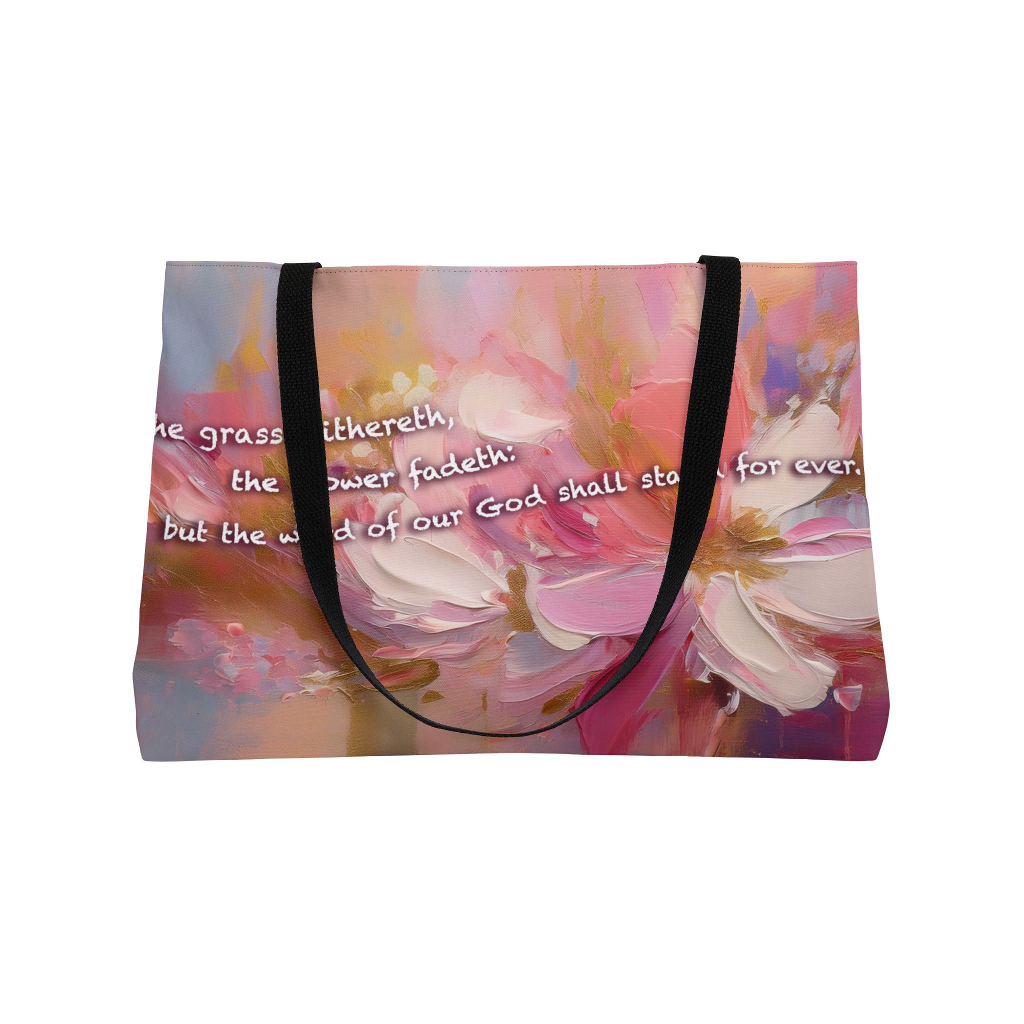 The Word of Our God Shall Stand Forever - Vacation Weekender Tote Bag Halo House The Word of Our God Shall Stand Forever - Vacation Weekender Tote Bag - Image 3