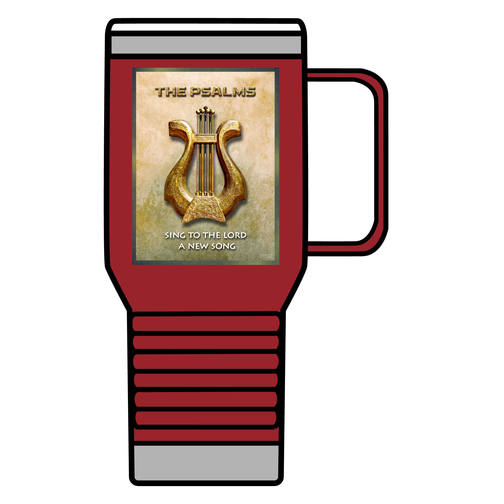 The Psalms: Inspirational Insulated Tumbler 20oz 3 The Psalms: Inspirational Insulated Tumbler 20oz - Image 3