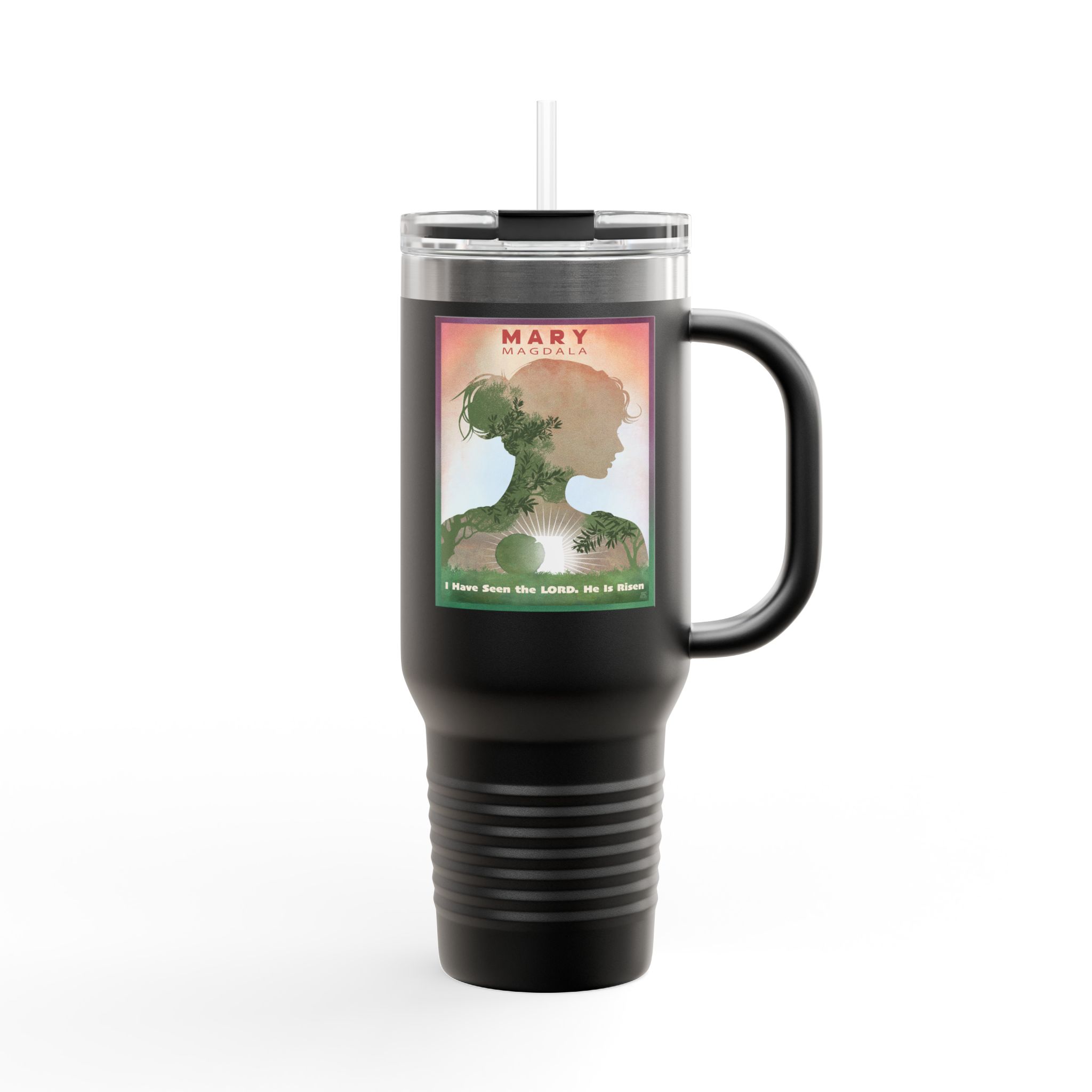 Mary of Magdala, I have seen the Lord - Christian 40oz Tumbler 5 Mary of Magdala, I have seen the Lord - Christian 40oz Tumbler - Image 5