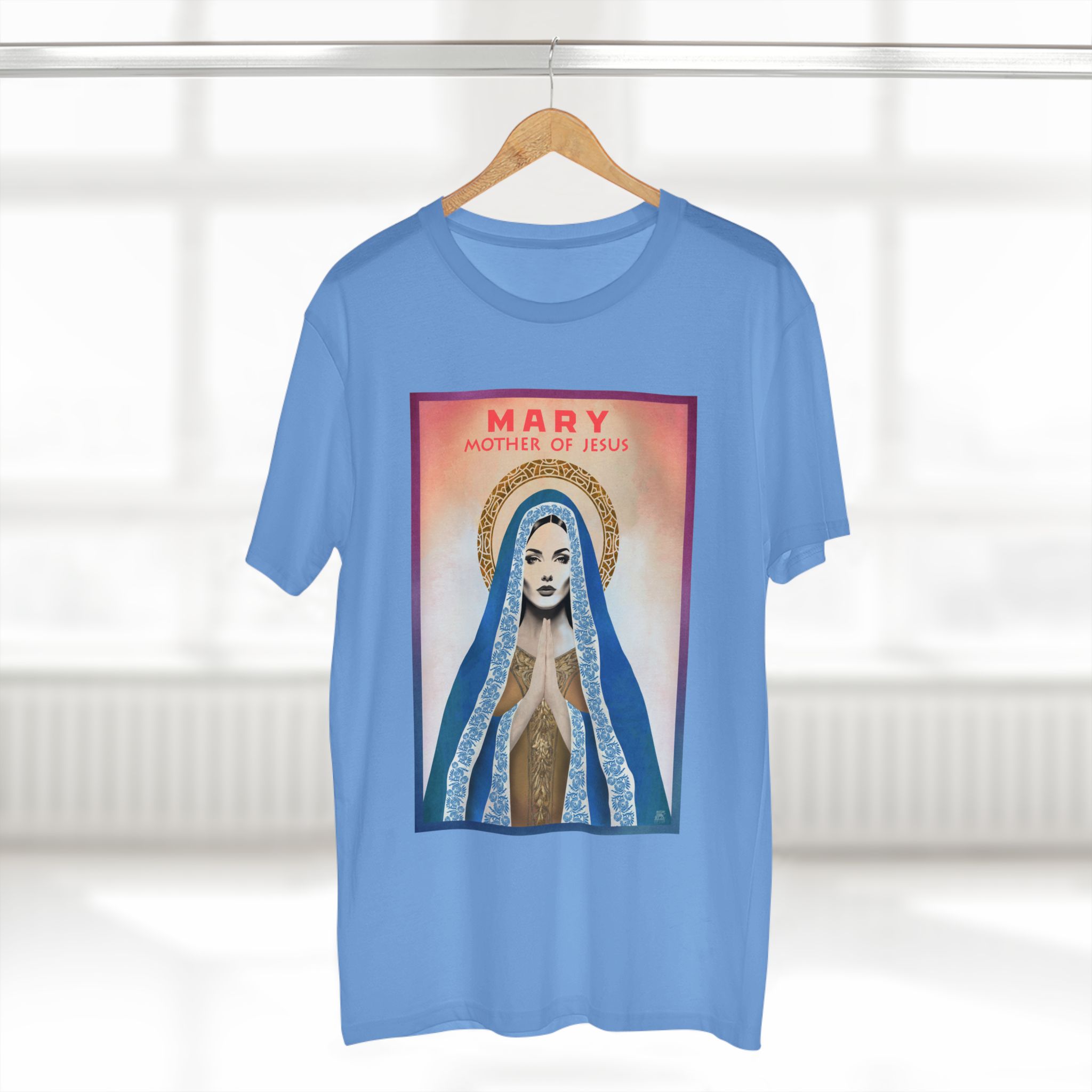 Mother Mary Women’s Christian T-Shirt - I have Found Favor with God - Faith T-Shirt 15 Mother Mary Women’s Christian T-Shirt - I have Found Favor with God - Faith T-Shirt - Image 15
