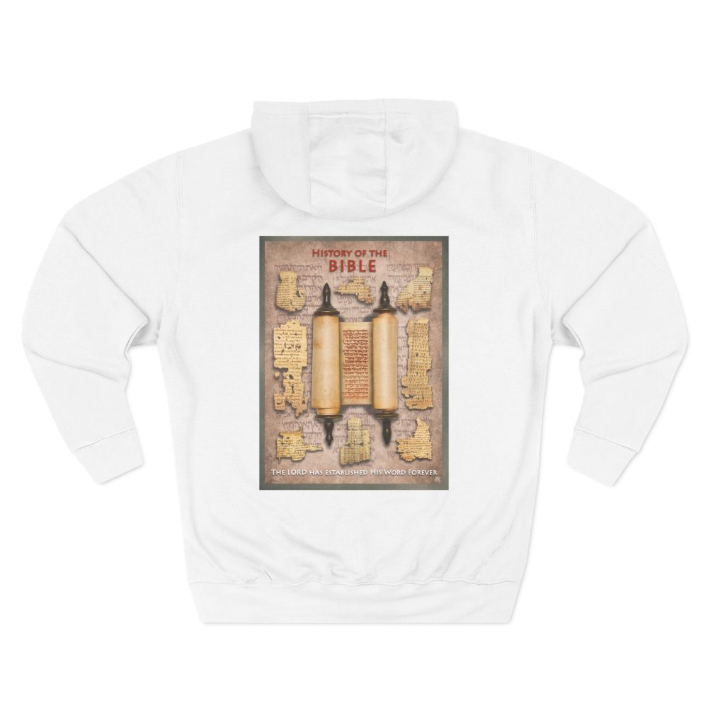 Christian History of the Bible Hoodie - Faith Based Hoodie