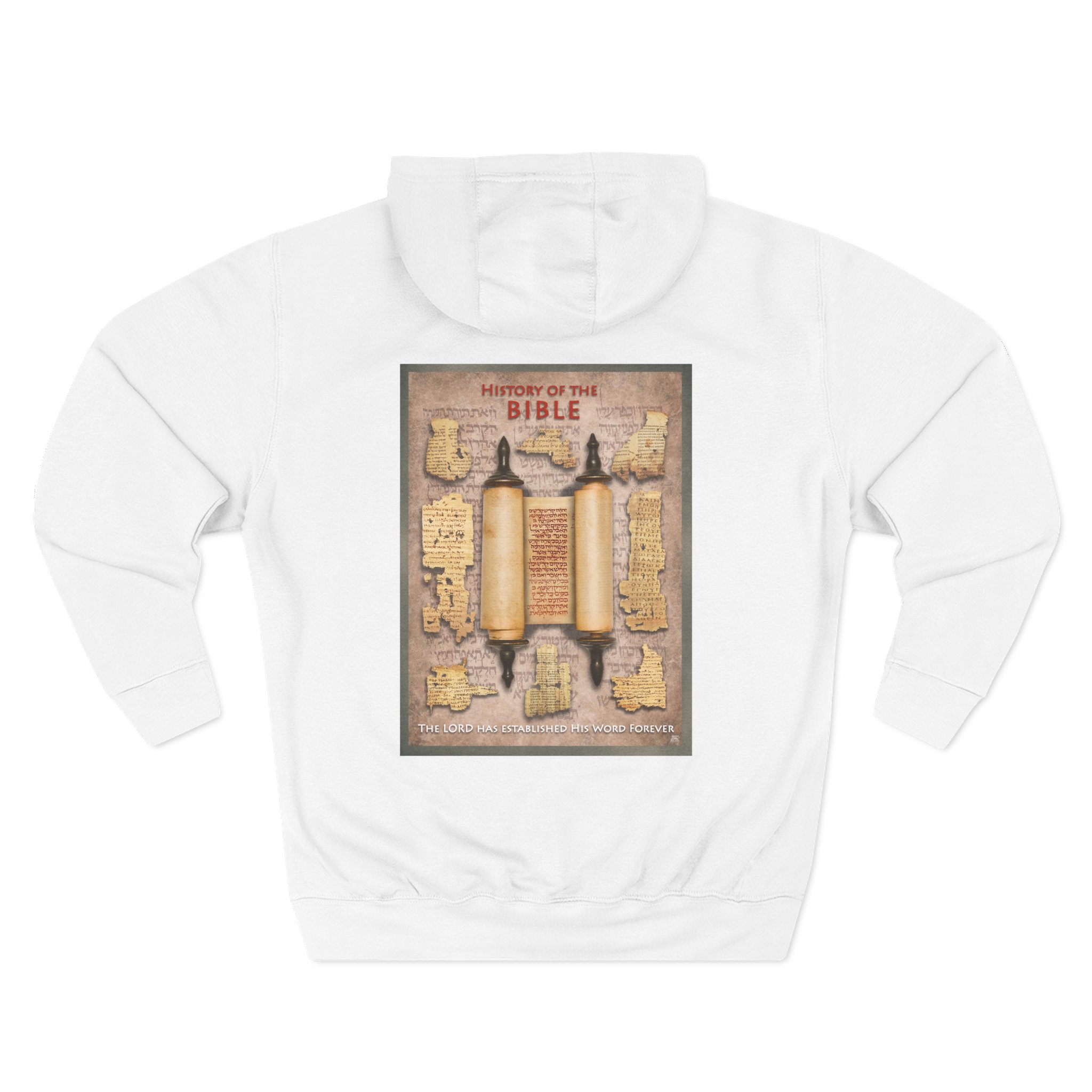 Christian History of the Bible Hoodie - Faith Based Hoodie Halo House Christian History of the Bible Hoodie - Faith Based Hoodie