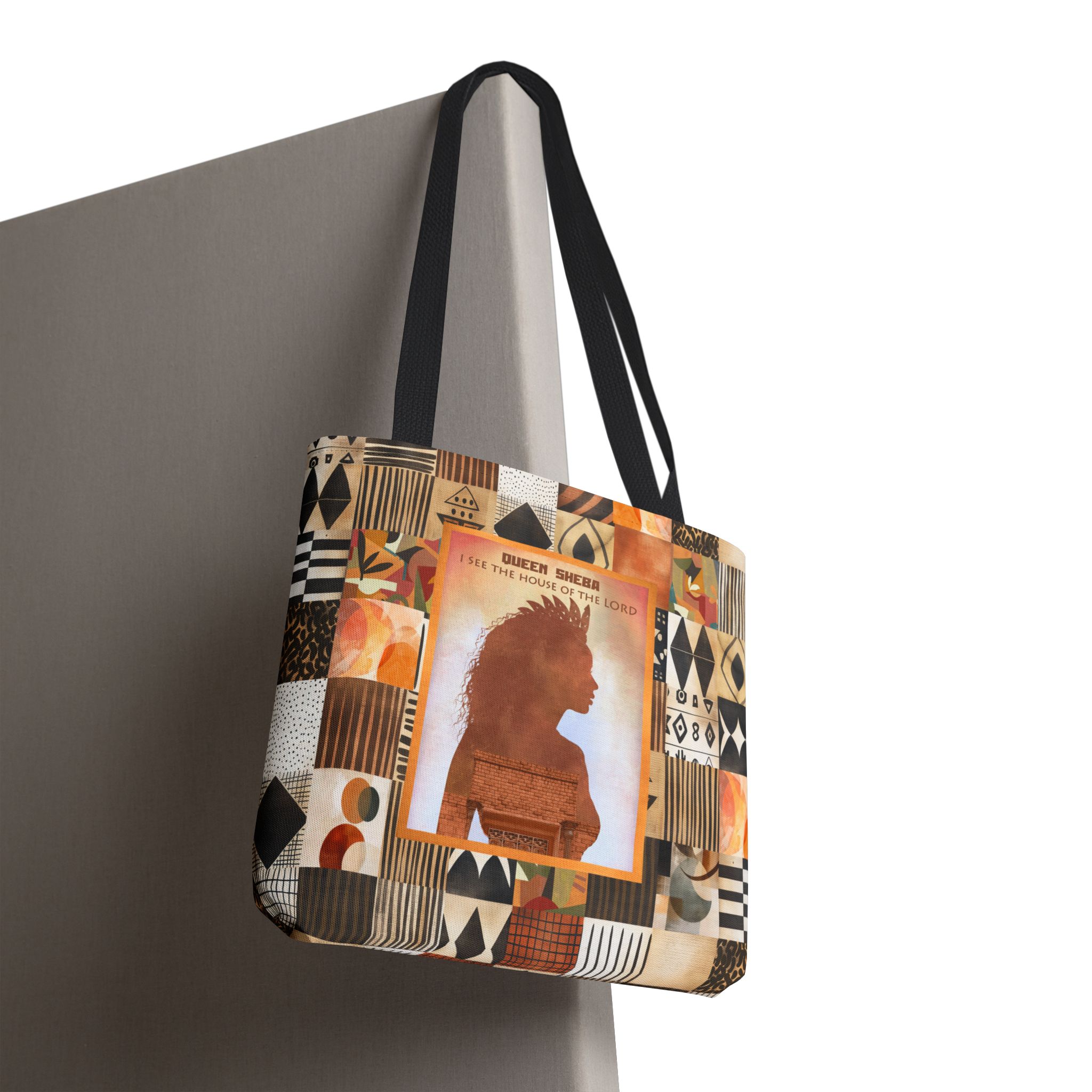 Queen of Sheba - To Hear the Wisdom of God Christian Tote Bag - Inspirational Faith Tote Bag 4 Queen of Sheba - To Hear the Wisdom of God Christian Tote Bag - Inspirational Faith Tote Bag - Image 4