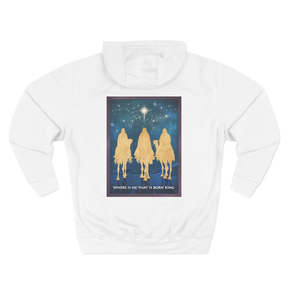 Halo House Christian The Magi Bible Hoodie featuring inspirational faith based biblical design