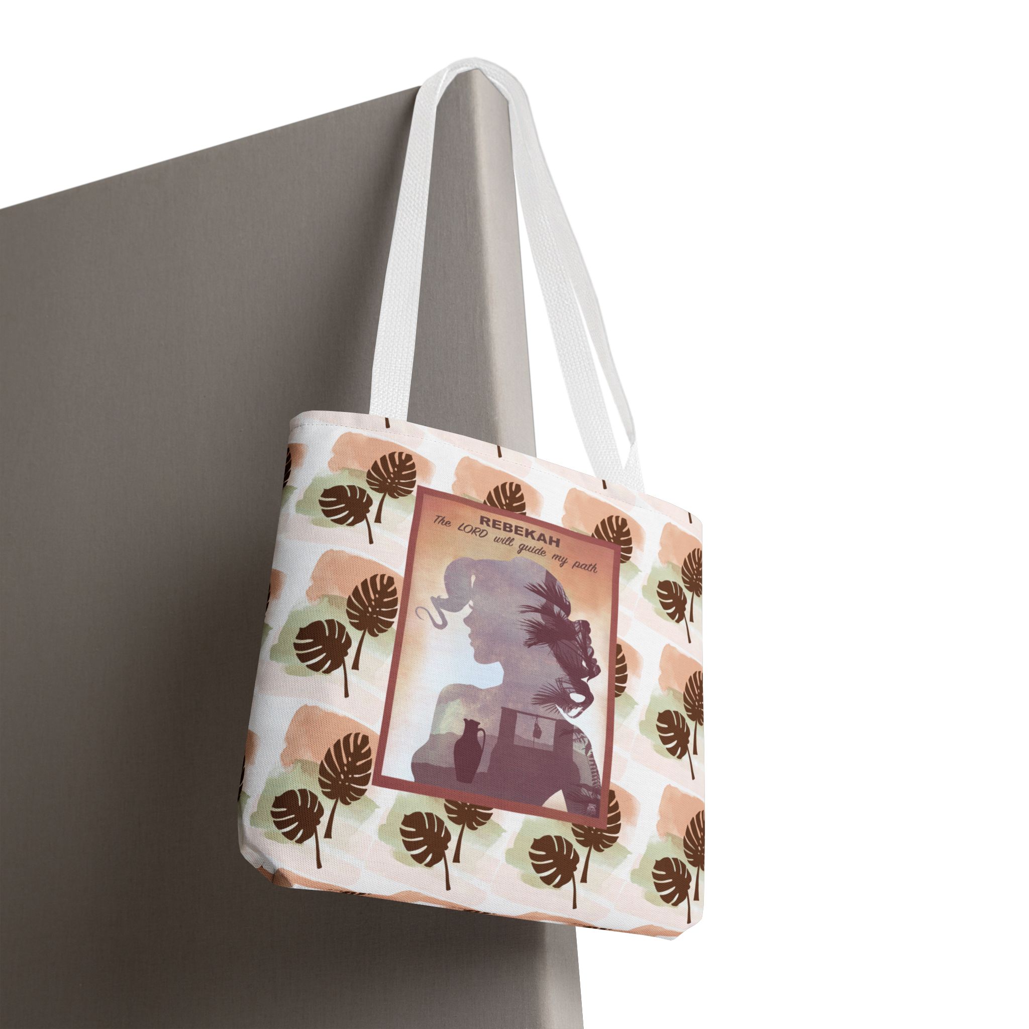 Rebekah, Destiny at the Well Christian Tote Bag - Inspirational Faith Tote Bag 4 Rebekah, Destiny at the Well Christian Tote Bag - Inspirational Faith Tote Bag - Image 4