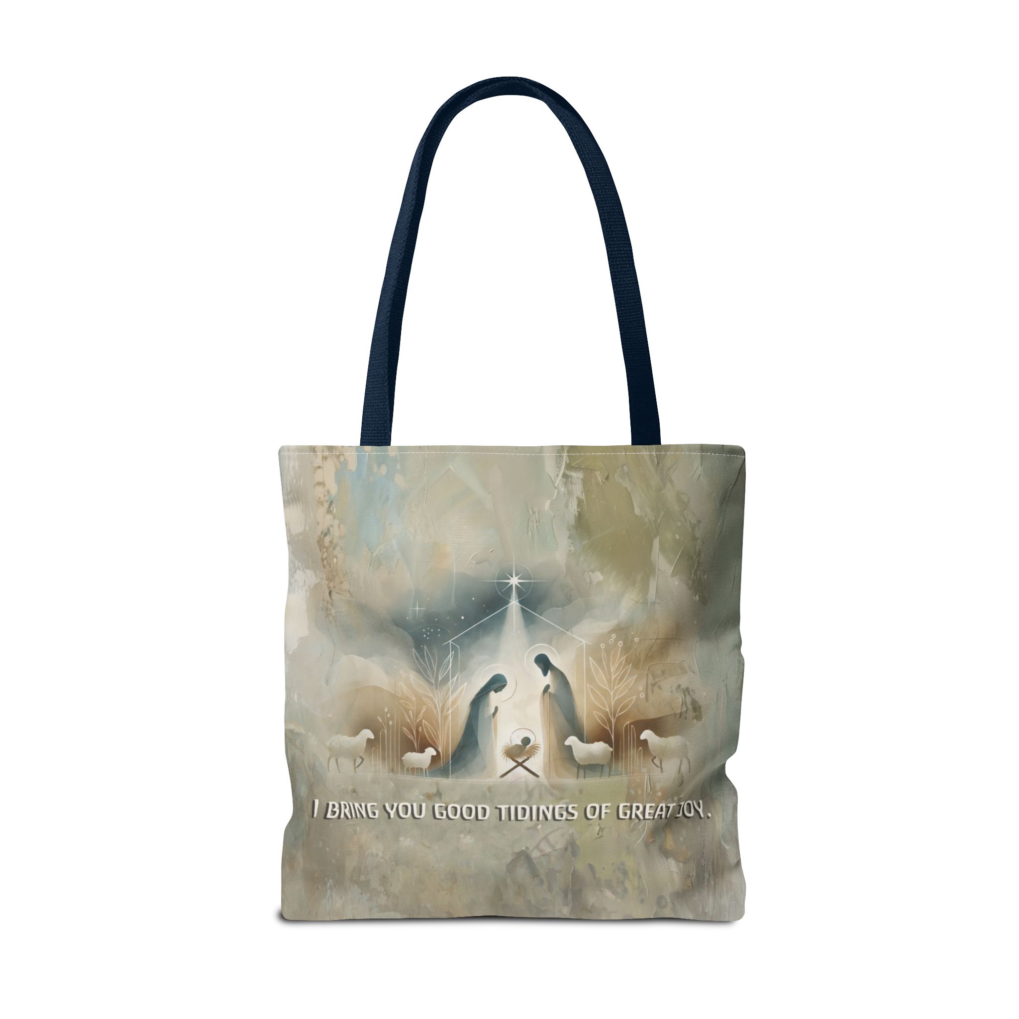 I Bring You Good Tidings of Great Joy Christian Tote Bag - Inspirational Faith Tote Bag 14 I Bring You Good Tidings of Great Joy Christian Tote Bag - Inspirational Faith Tote Bag - Image 14
