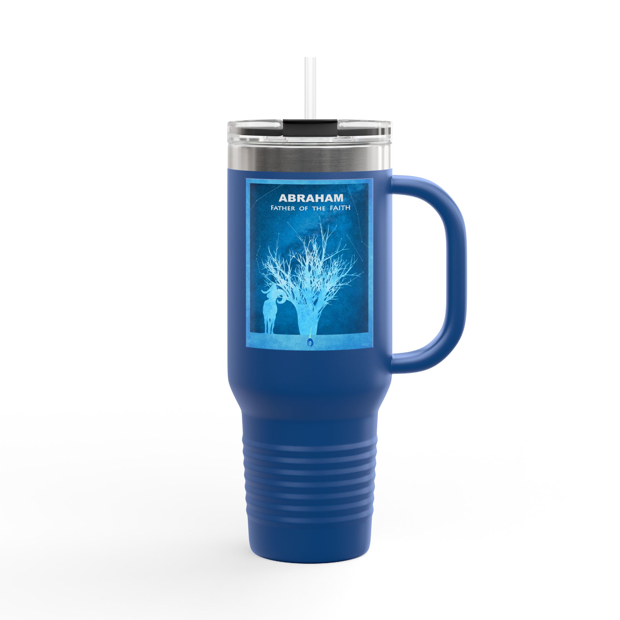 Abraham, Father of the Faith Christian Tumbler 40oz - Insulated Bible Tumbler 13 Abraham, Father of the Faith Christian Tumbler 40oz - Insulated Bible Tumbler - Image 13