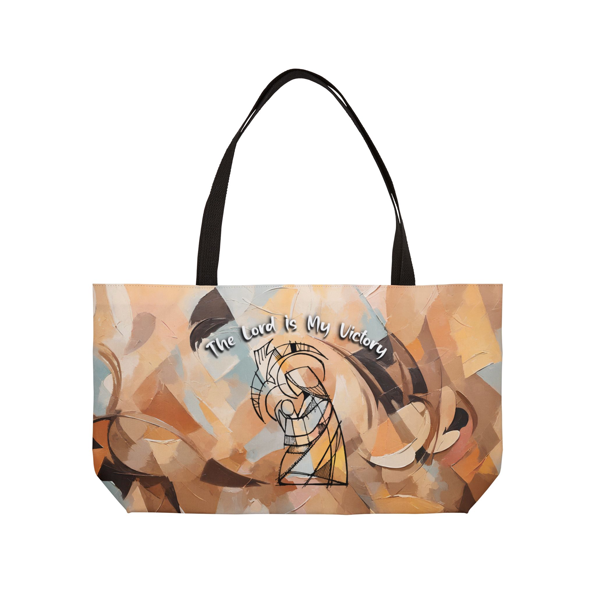The Lord is My Victory - Vacation Weekender Tote Bag Halo House The Lord is My Victory - Vacation Weekender Tote Bag - Image 2