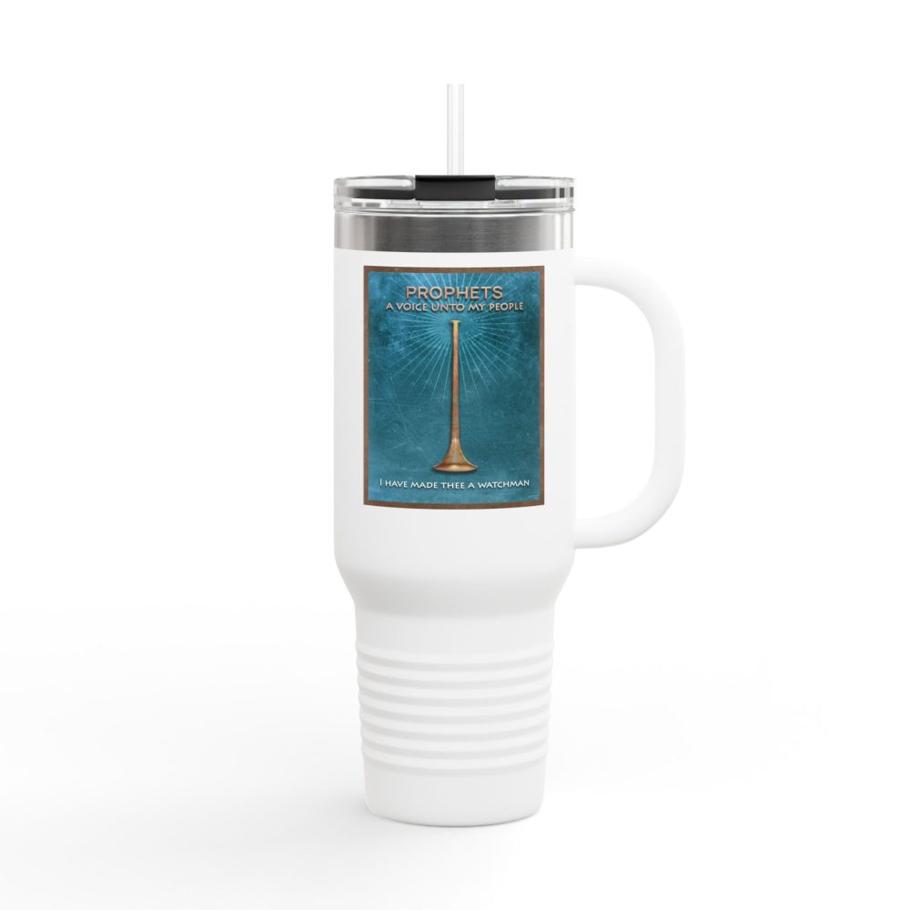 The Prophets: A Voice Unto My People Christian Tumbler 40oz - Bible History Insulated Tumbler