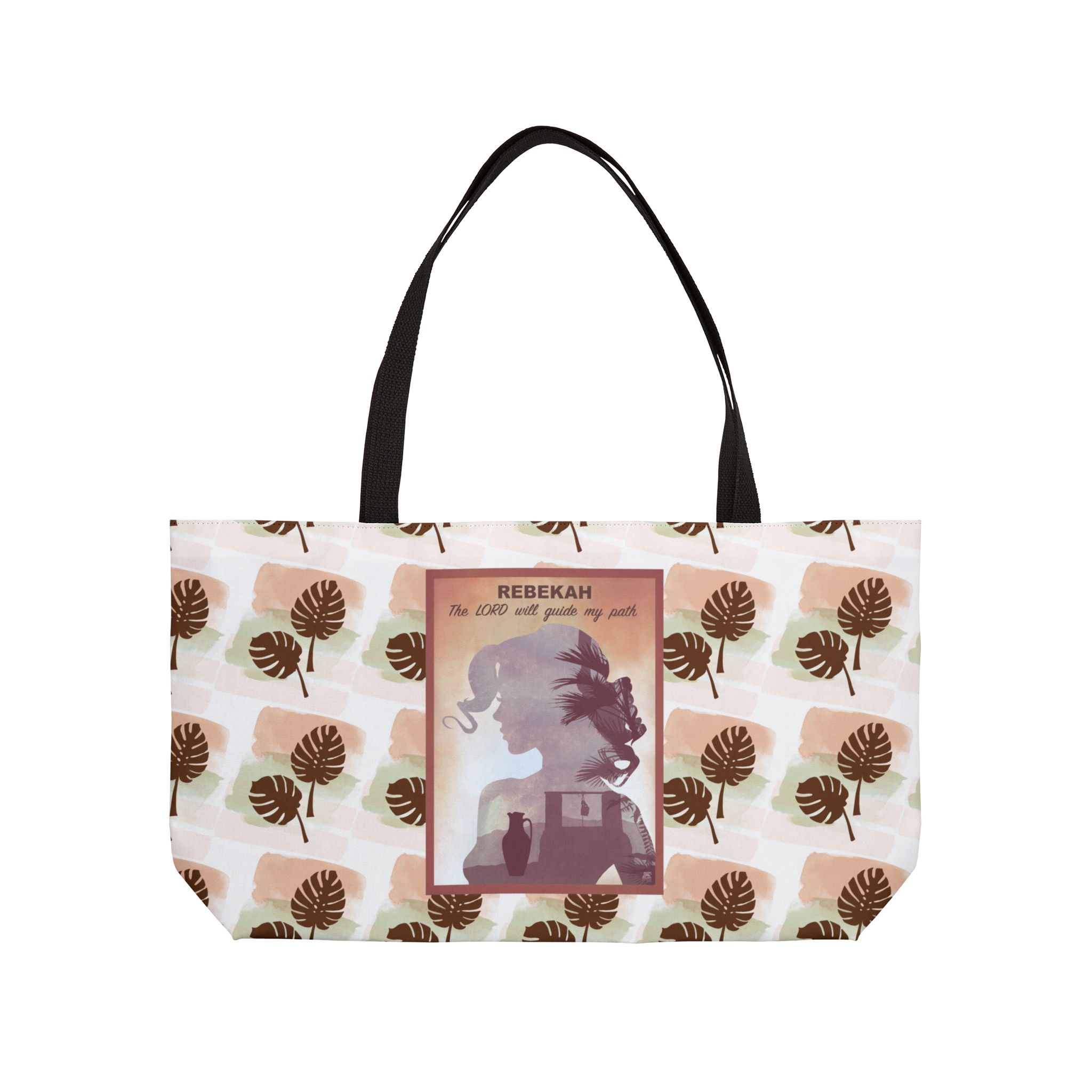 Rebekah, Destiny at the Well - Vacation Weekender Tote Bag 2 Rebekah, Destiny at the Well - Vacation Weekender Tote Bag - Image 2