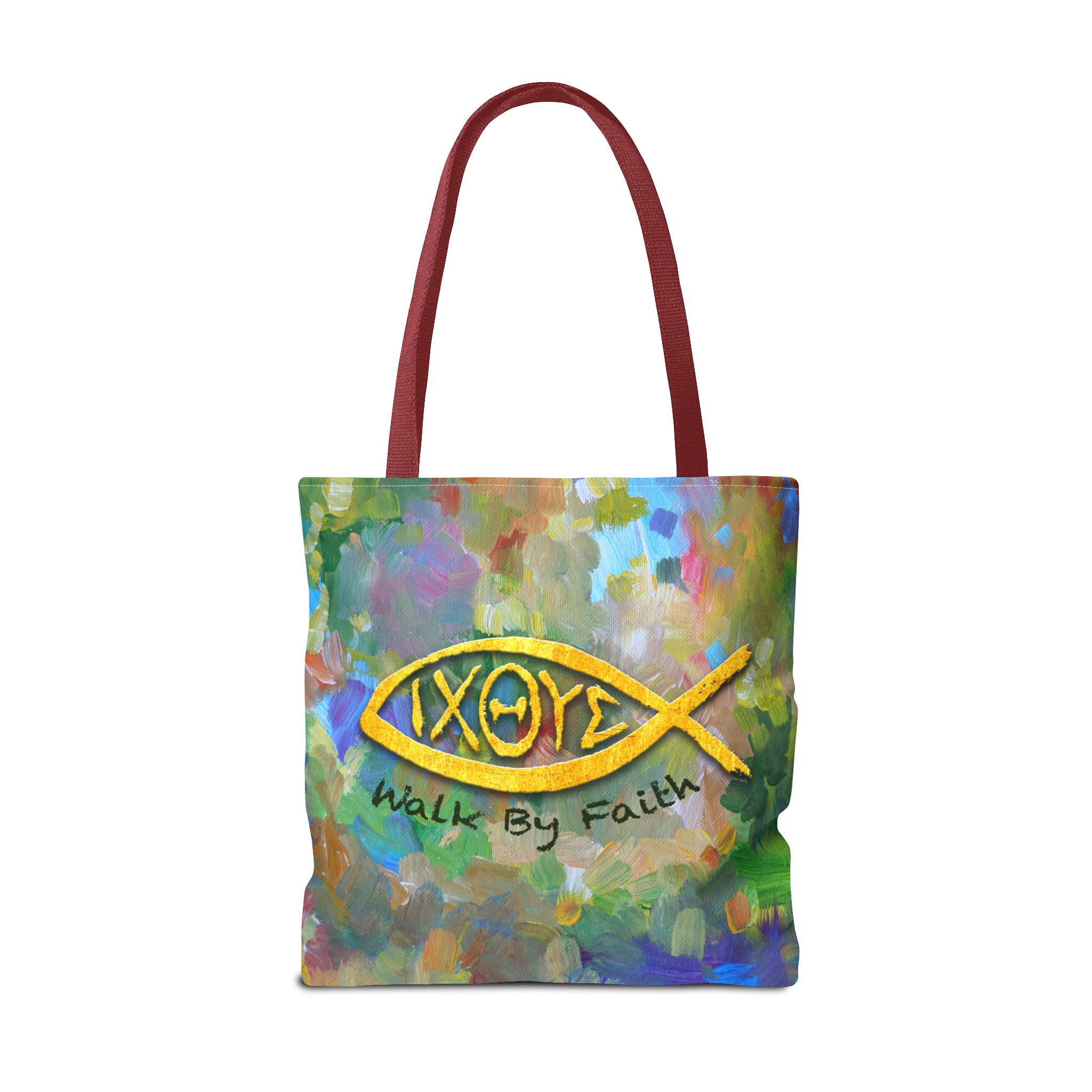 Walk by Faith Christian Tote Bag - Inspirational Faith Bag for Women 6 Walk by Faith Christian Tote Bag - Inspirational Faith Bag for Women - Image 6