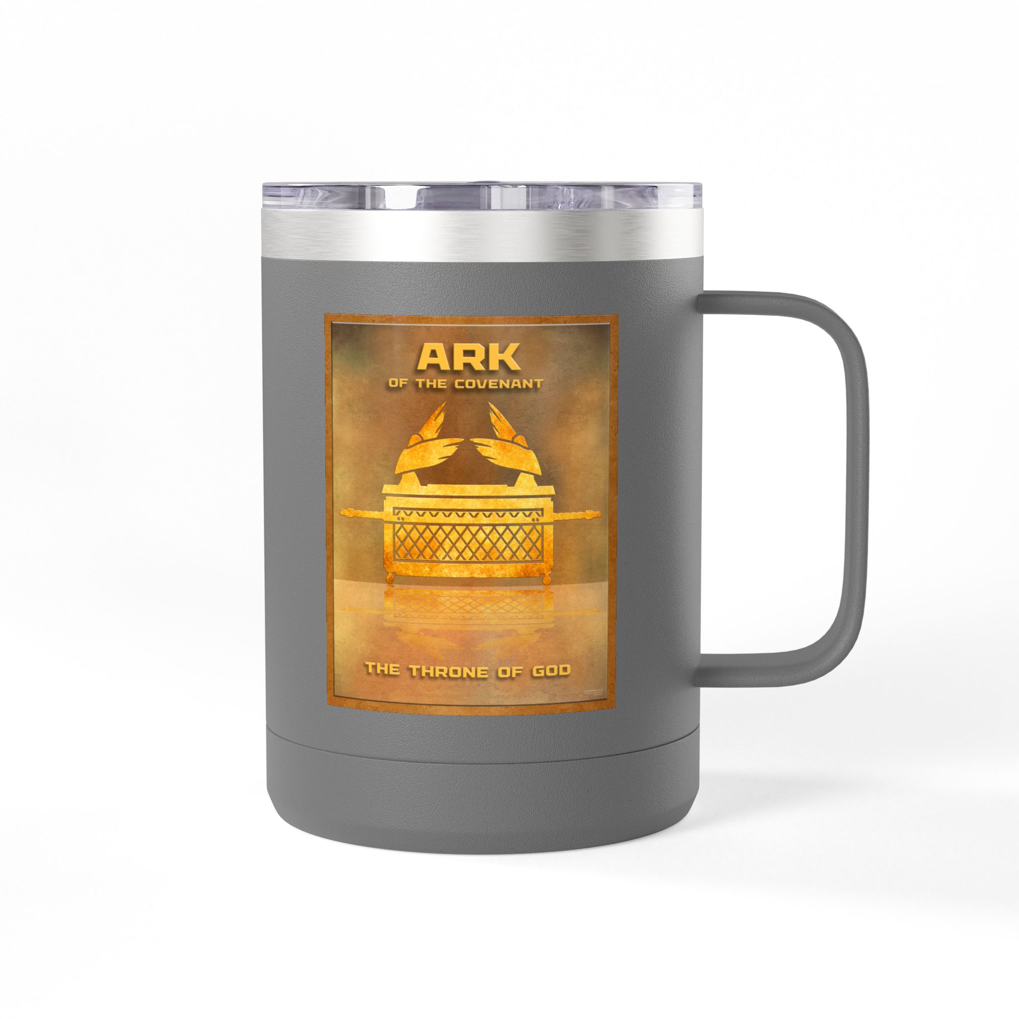 Ark of the Covenant Christian Travel Mug - Bible Coffee Mug 15oz 22 Ark of the Covenant Christian Travel Mug - Bible Coffee Mug 15oz - Image 22