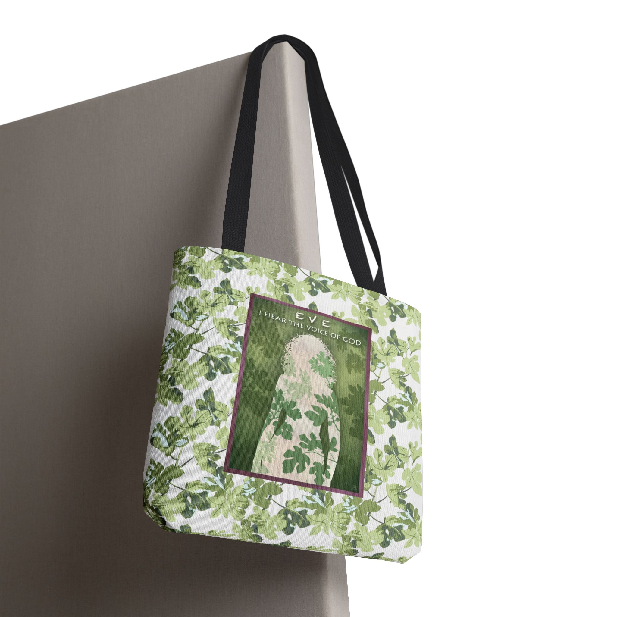 Eve, Garden of Eden Christian Tote Bag - Inspirational Biblical Faith Tote Bag 4 Eve, Garden of Eden Christian Tote Bag - Inspirational Biblical Faith Tote Bag - Image 4