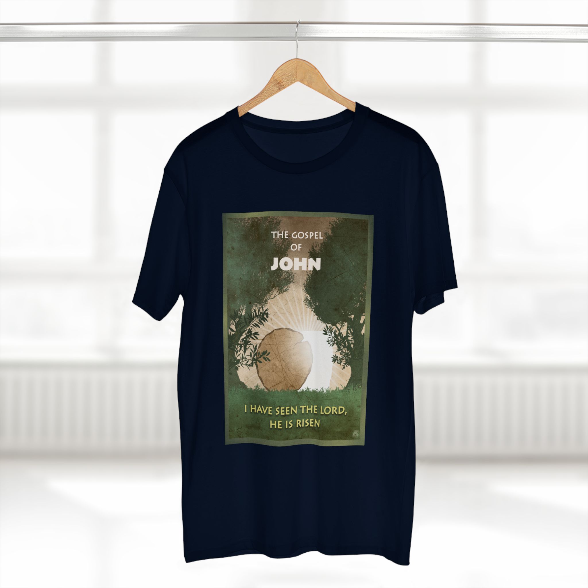 The Gospel of John Christian T-Shirt Halo House The Gospel of John Christian T-Shirt - Image 10