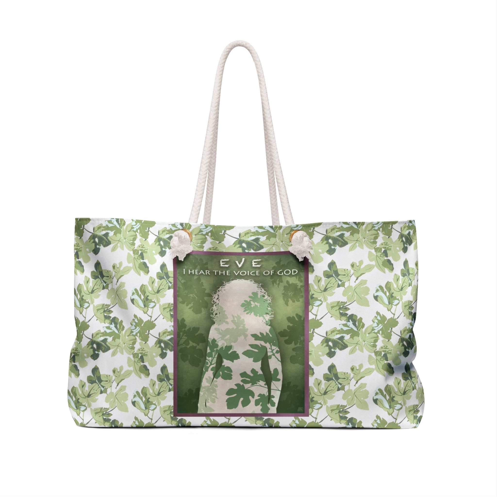 Eve, Garden of Eden - Boston Weekender Tote Bag 2 Eve, Garden of Eden - Boston Weekender Tote Bag - Image 2