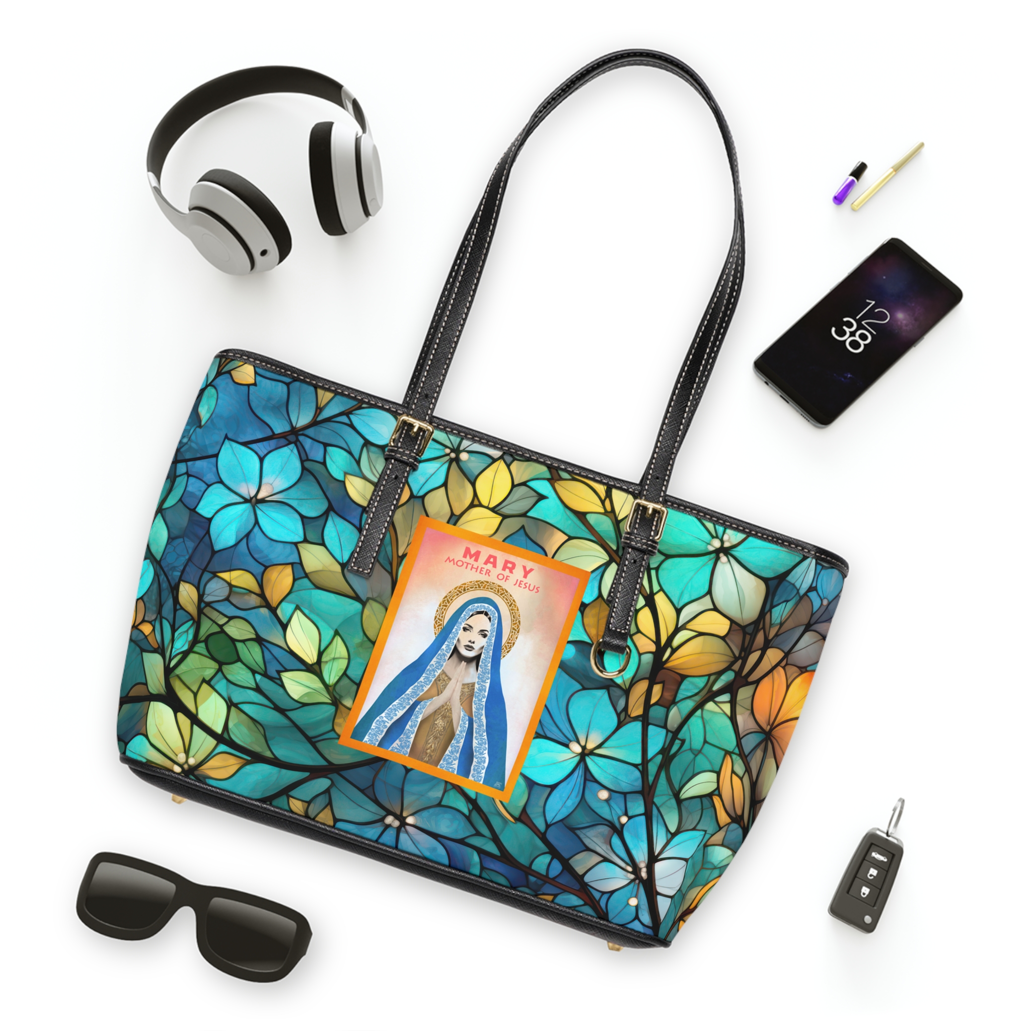 Mary, Mother of Jesus, Shoulder Bag 3 Mary, Mother of Jesus, Shoulder Bag - Image 3