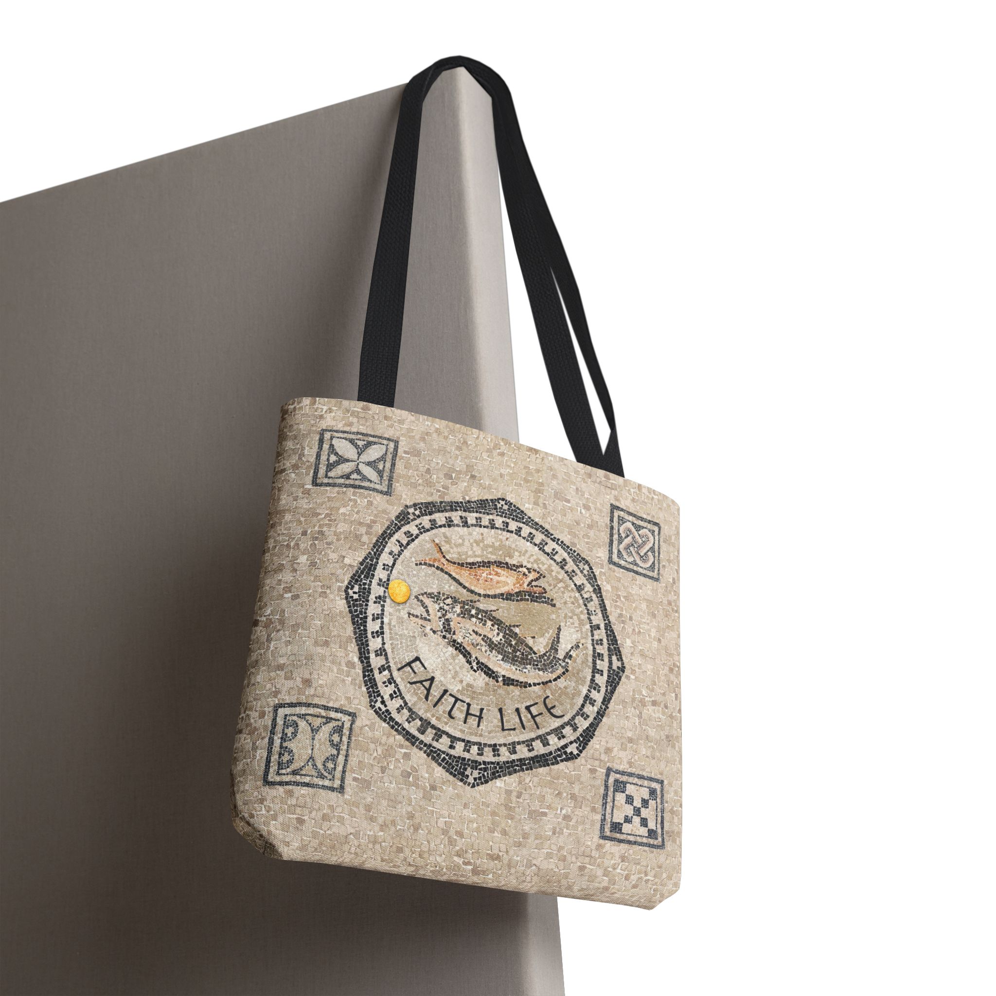 Christian Fish Mosaic Tote Bag - Inspirational Faith Gift Tote for Women 8 Christian Fish Mosaic Tote Bag - Inspirational Faith Gift Tote for Women - Image 8