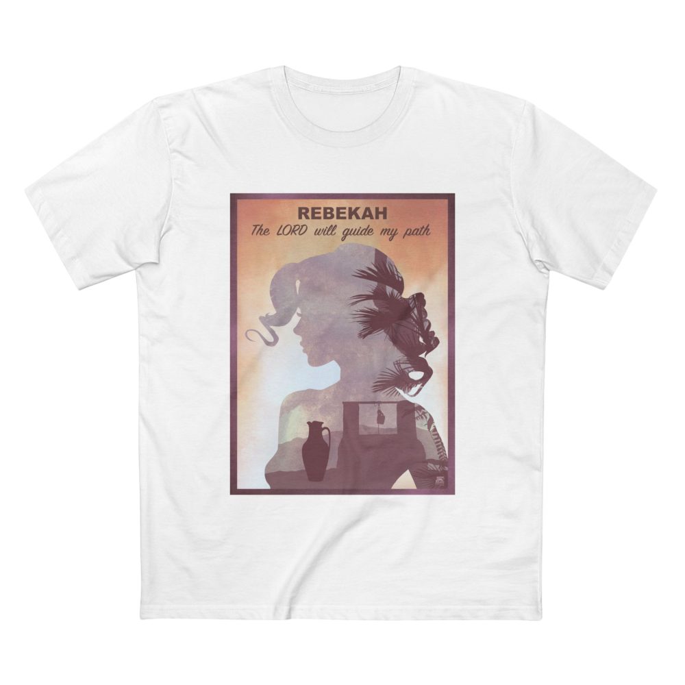 Rebekah, Women’s Christian T-Shirt - Destiny at the Well Faith T-Shirt