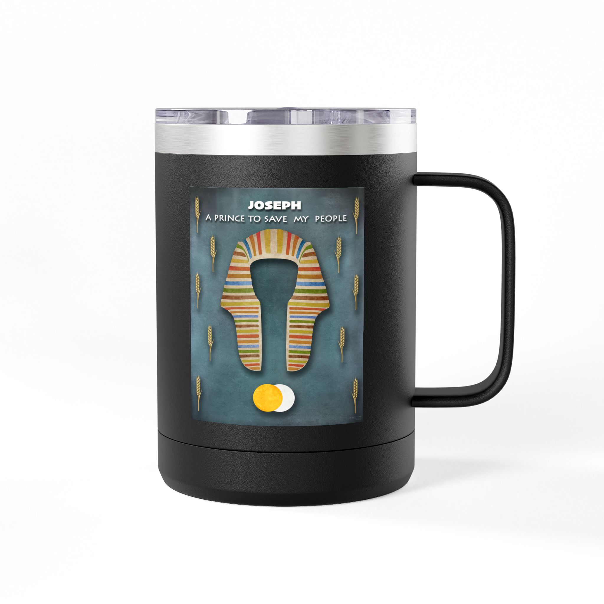 Joseph, A Prince to Save My People Christian Travel Mug - Bible Coffee Mug 15oz 6 Joseph, A Prince to Save My People Christian Travel Mug - Bible Coffee Mug 15oz - Image 6