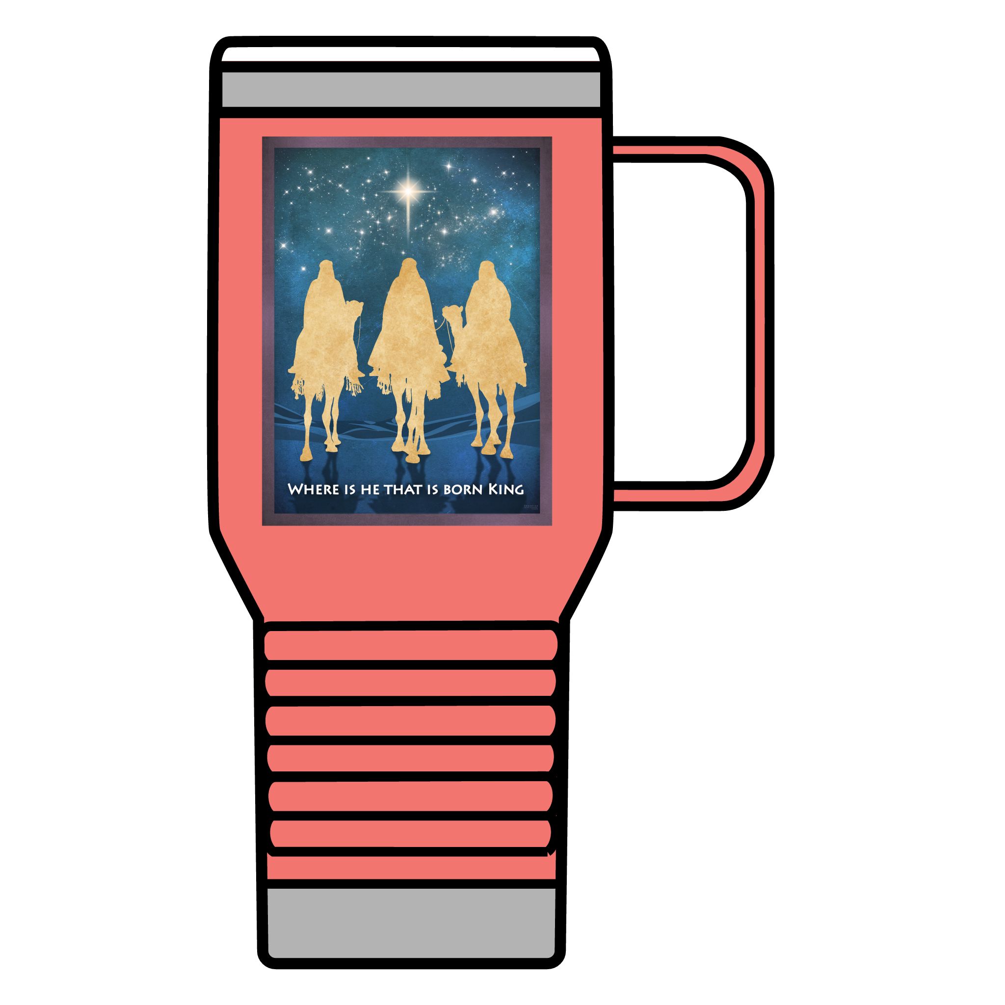 The Magi: Inspirational Insulated Tumbler 20oz 3 The Magi: Inspirational Insulated Tumbler 20oz - Image 3