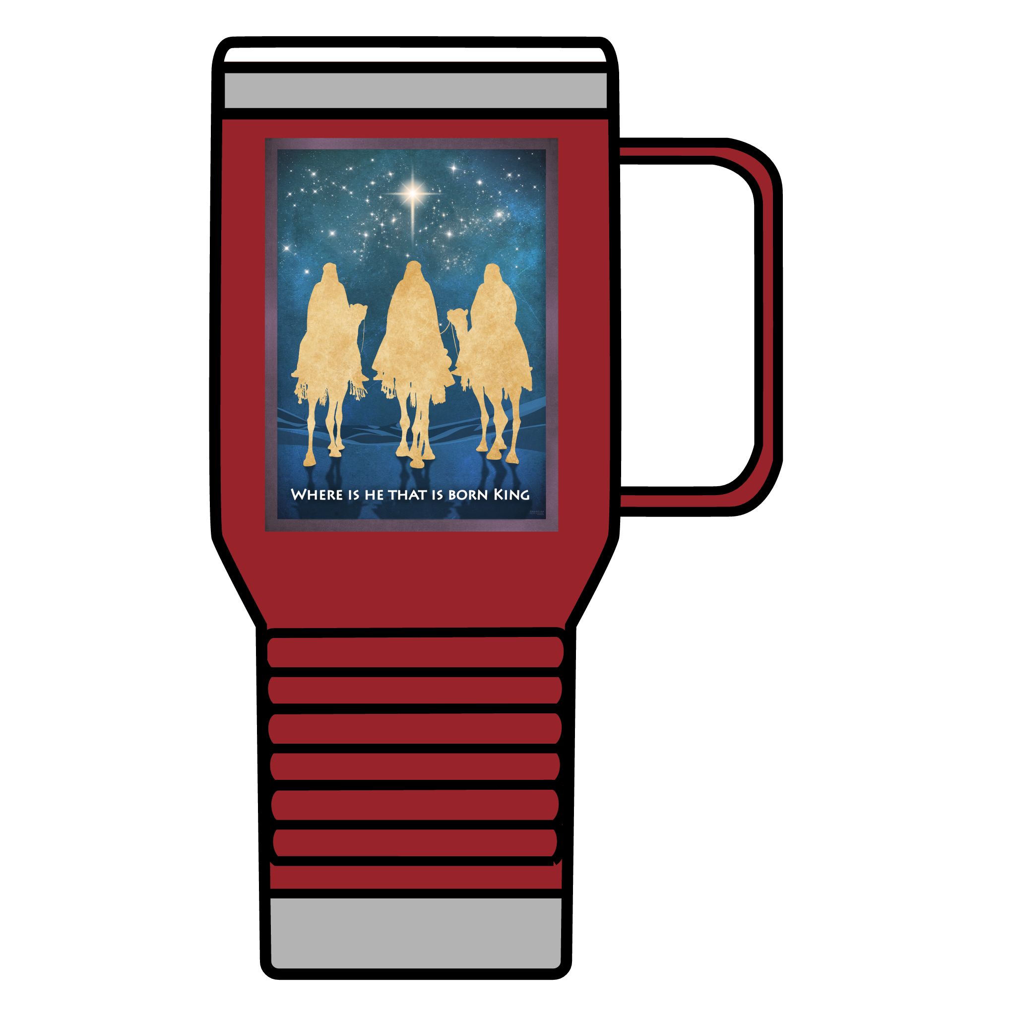 The Magi: Inspirational Insulated Tumbler 20oz 7 The Magi: Inspirational Insulated Tumbler 20oz - Image 7