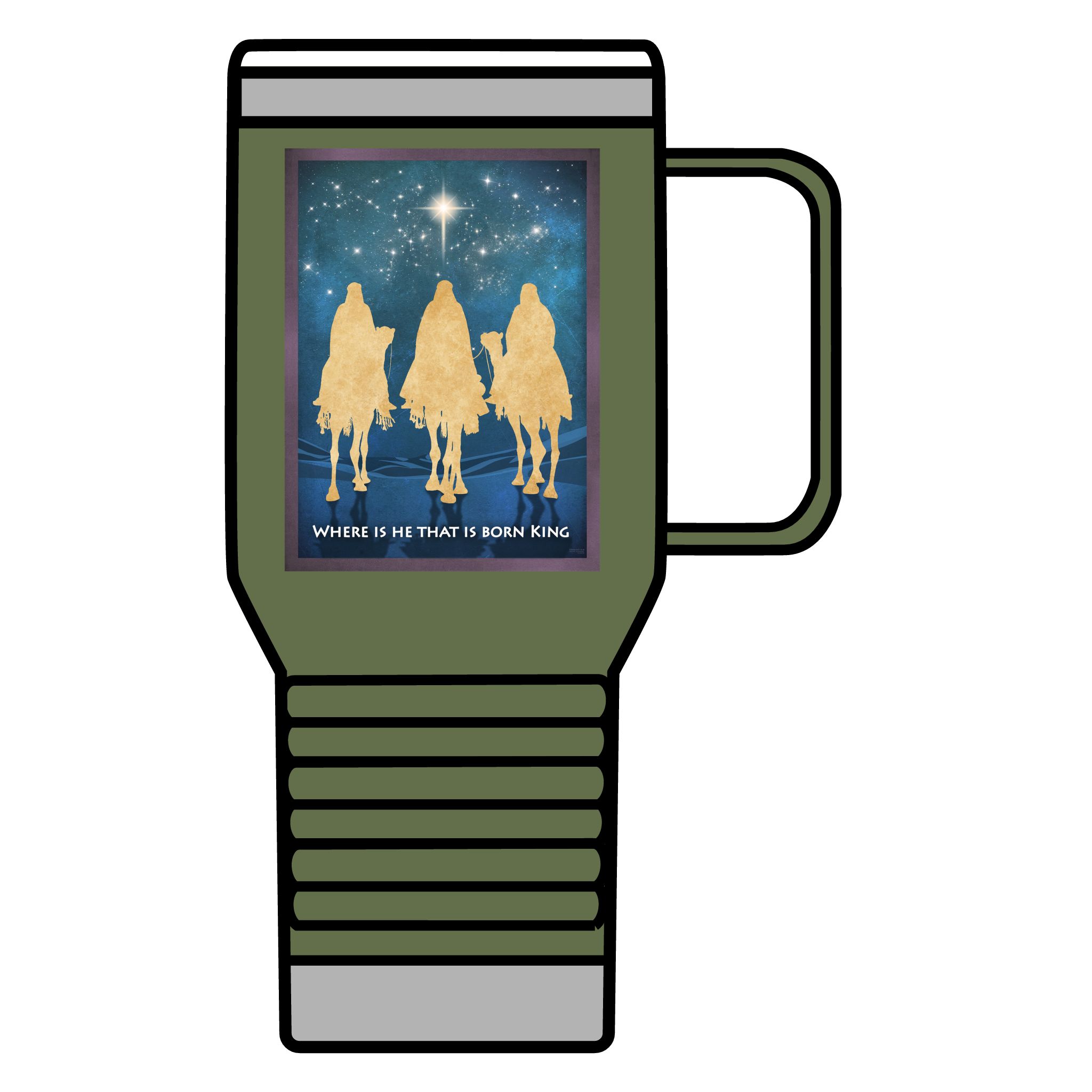 The Magi: Inspirational Insulated Tumbler 20oz 11 The Magi: Inspirational Insulated Tumbler 20oz - Image 11