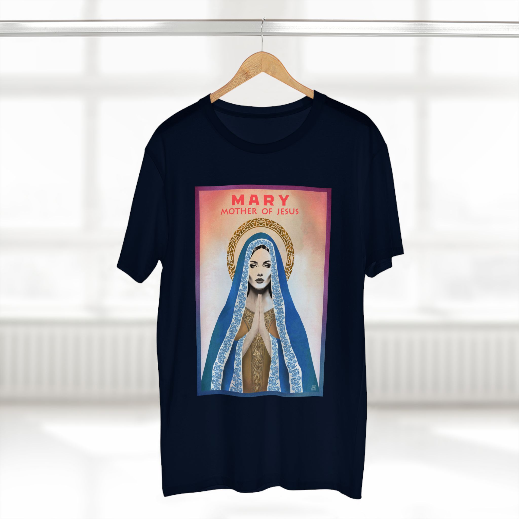 Mother Mary Women’s Christian T-Shirt - I have Found Favor with God - Faith T-Shirt 18 Mother Mary Women’s Christian T-Shirt - I have Found Favor with God - Faith T-Shirt - Image 18