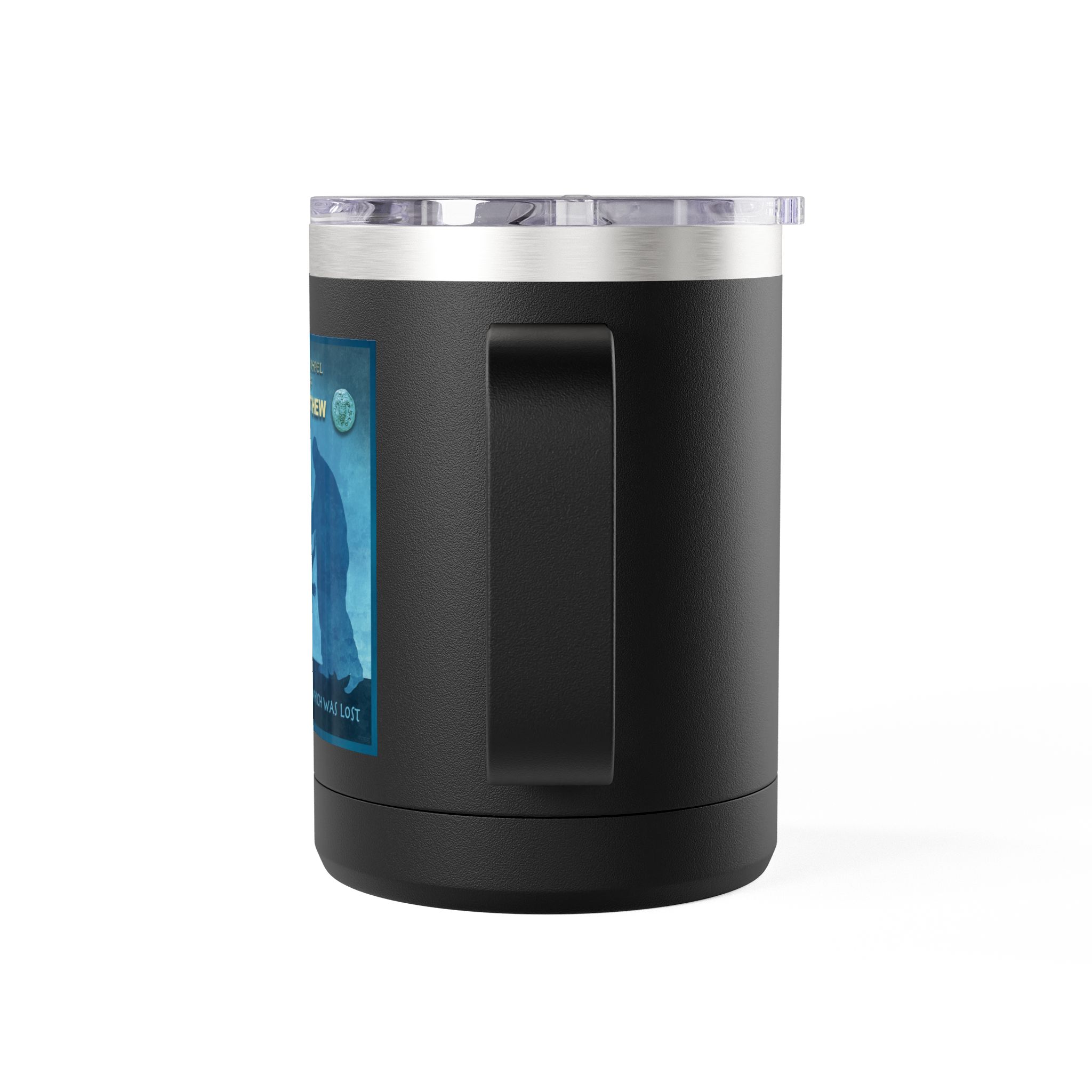 Gospel of Matthew Christian Travel Mug - Bible Coffee Mug 15oz 7 Gospel of Matthew Christian Travel Mug - Bible Coffee Mug 15oz - Image 7