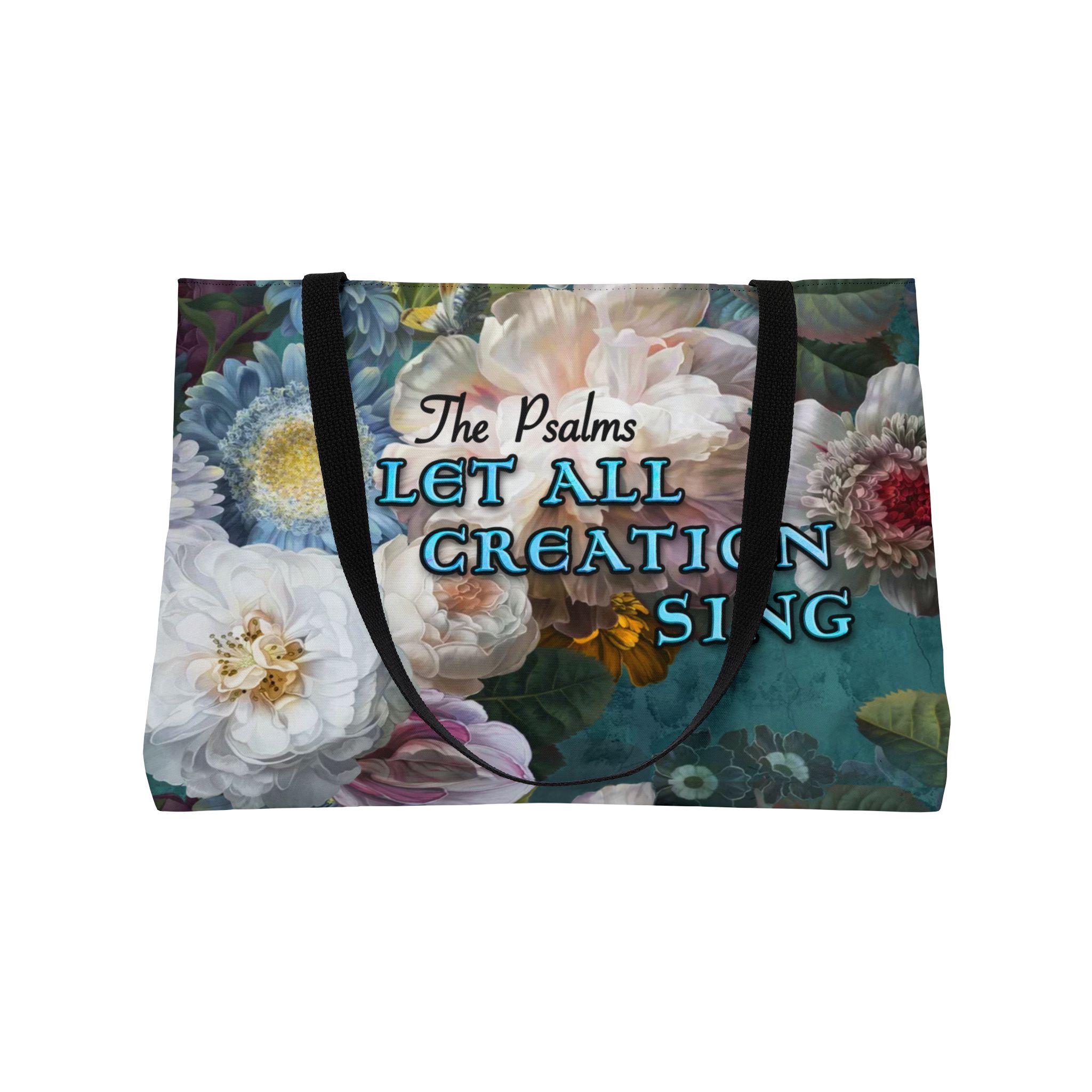 Psalms - Let All Creation Sing - Vacation Weekender Tote Bag 4 Psalms - Let All Creation Sing - Vacation Weekender Tote Bag - Image 4