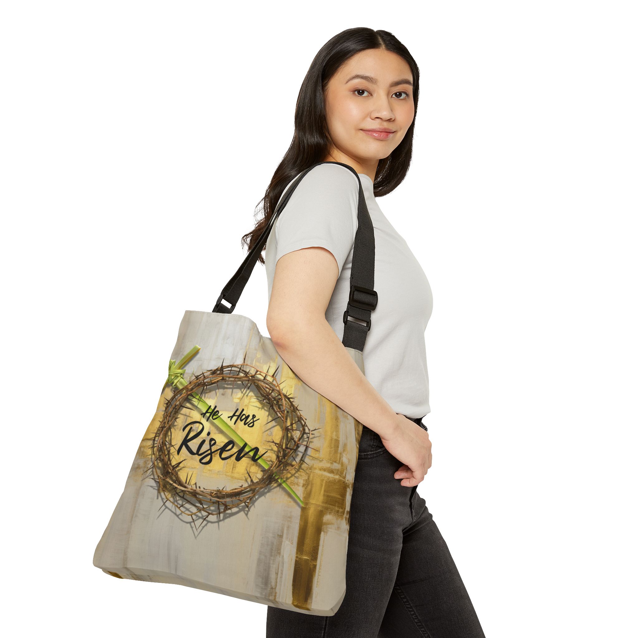 Palm Sunday - Adjustable Tote Bag 4 Palm Sunday - Adjustable Tote Bag - Image 4