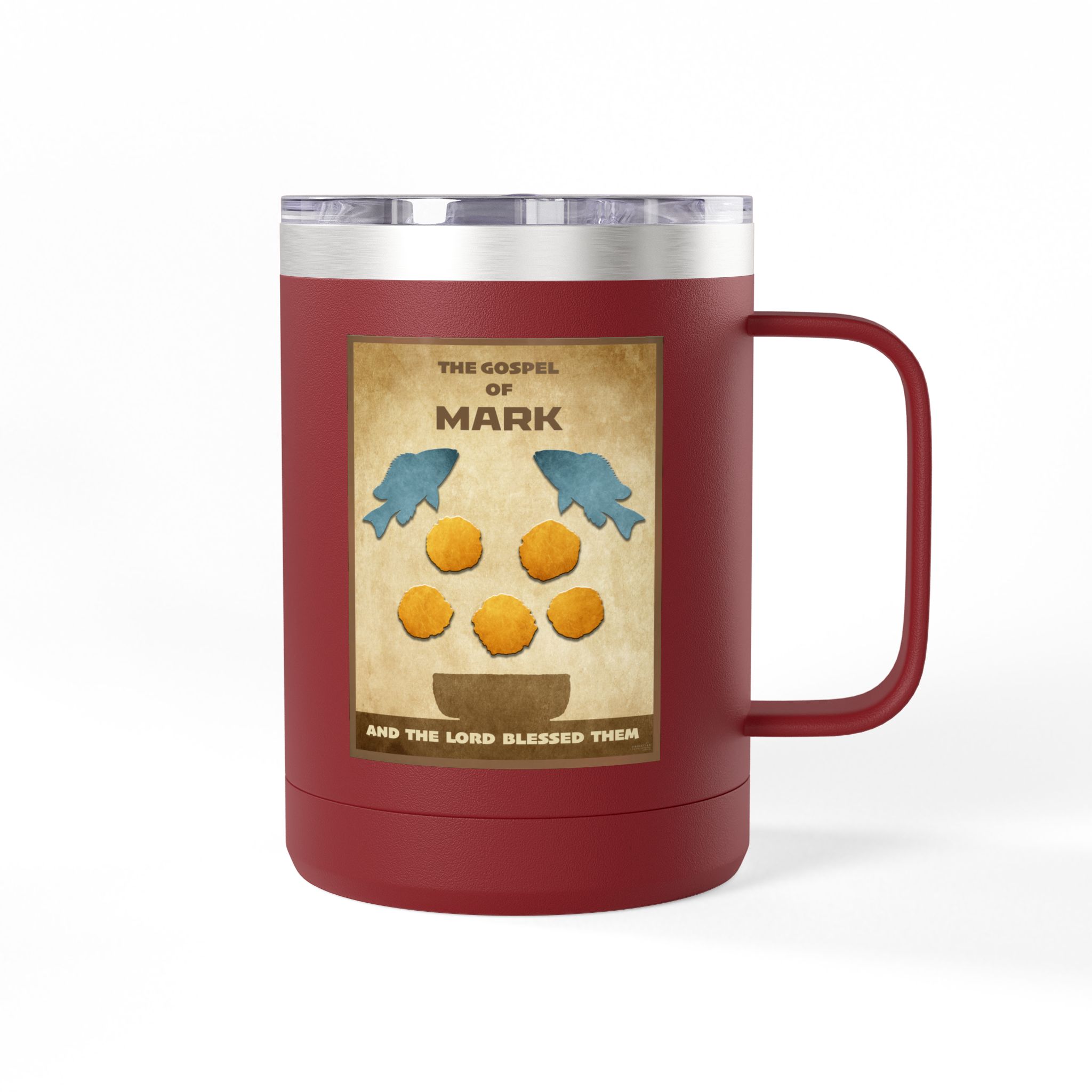 Gospel of Mark Christian Travel Mug - Bible Coffee Mug 15oz 10 Gospel of Mark Christian Travel Mug - Bible Coffee Mug 15oz - Image 10