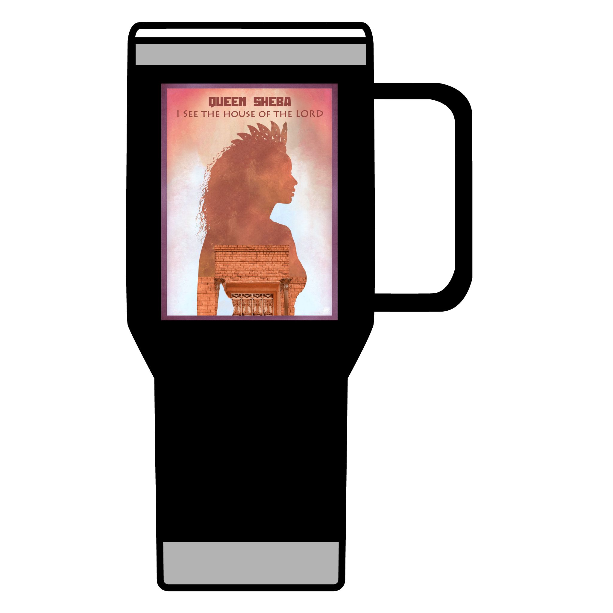 Queen Sheba: Inspirational Insulated Tumbler 20oz 7 Queen Sheba: Inspirational Insulated Tumbler 20oz - Image 7