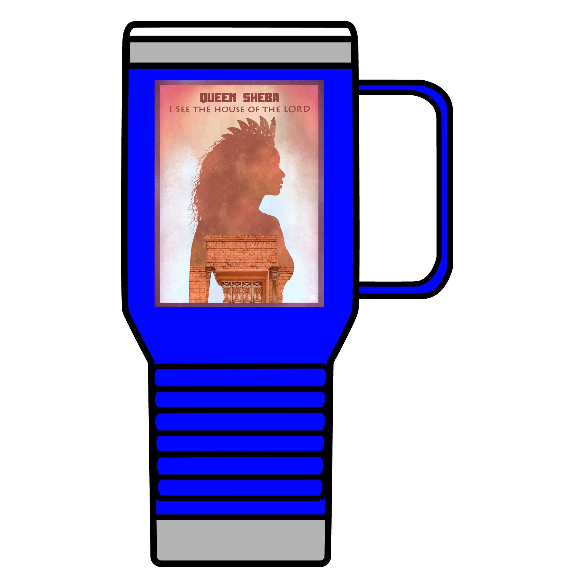 Queen Sheba: Inspirational Insulated Tumbler 20oz 11 Queen Sheba: Inspirational Insulated Tumbler 20oz - Image 11