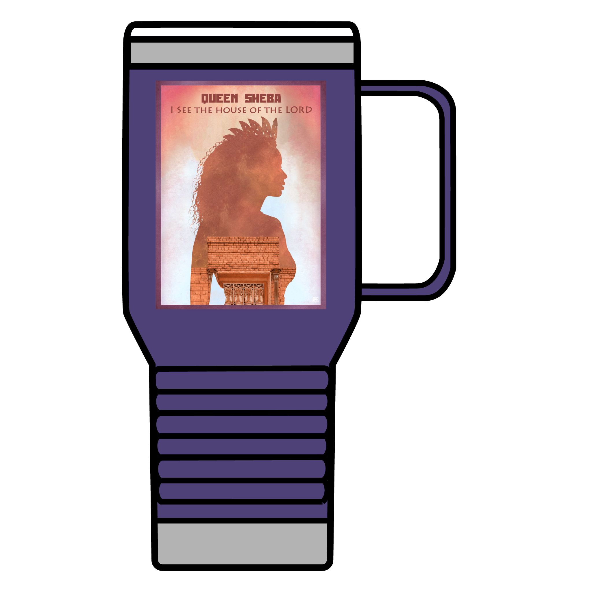 Queen Sheba: Inspirational Insulated Tumbler 20oz 13 Queen Sheba: Inspirational Insulated Tumbler 20oz - Image 13