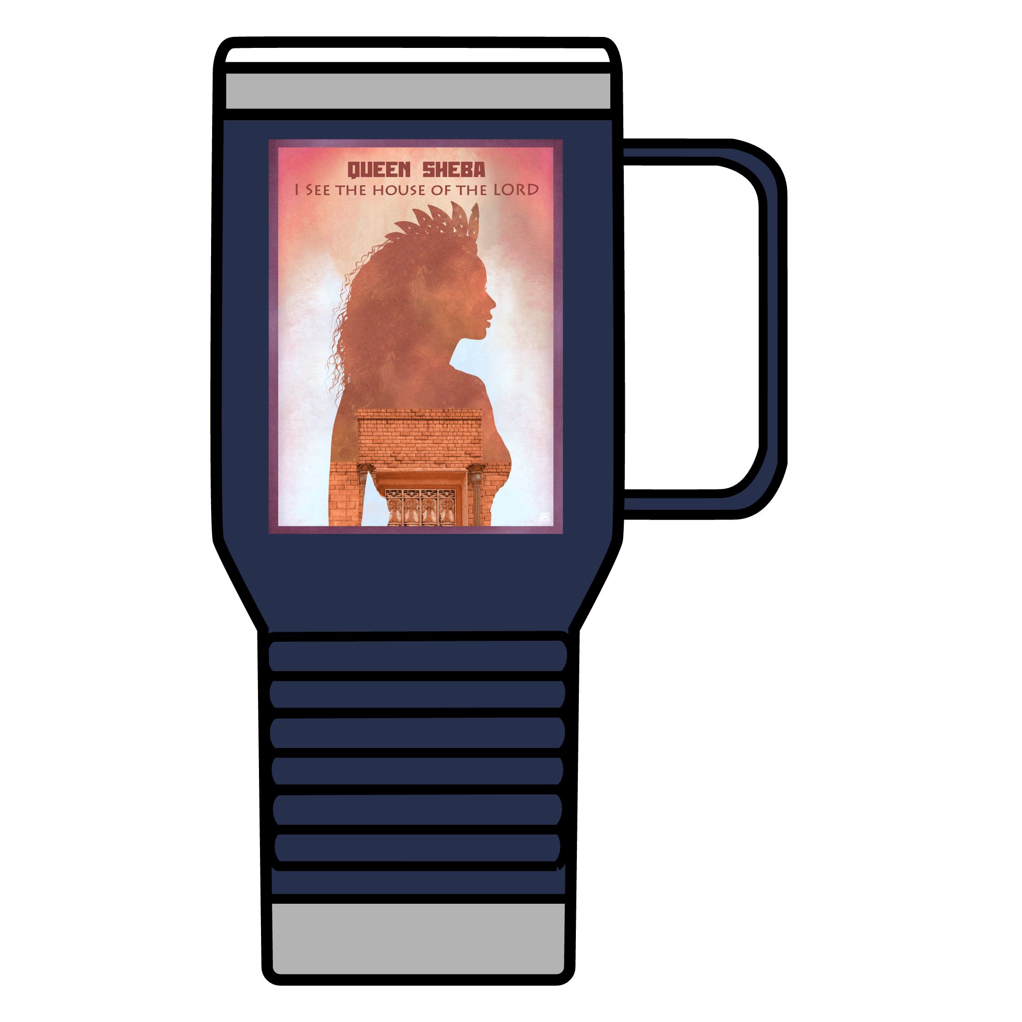 Queen Sheba: Inspirational Insulated Tumbler 20oz 15 Queen Sheba: Inspirational Insulated Tumbler 20oz - Image 15